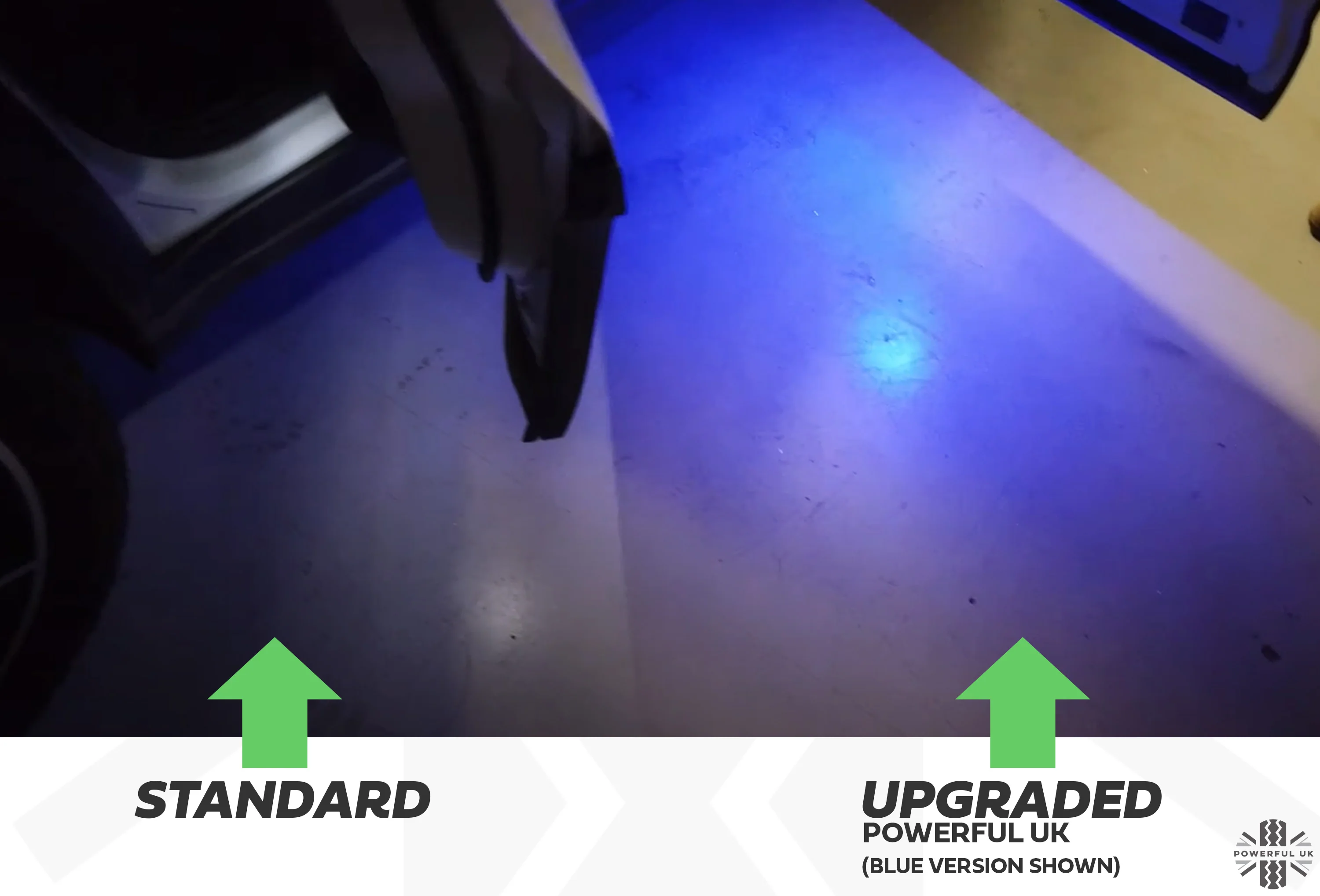 LED Door Welcome Lights - 2pc - White - for Land Rover Defender L663 (90) - Image 3