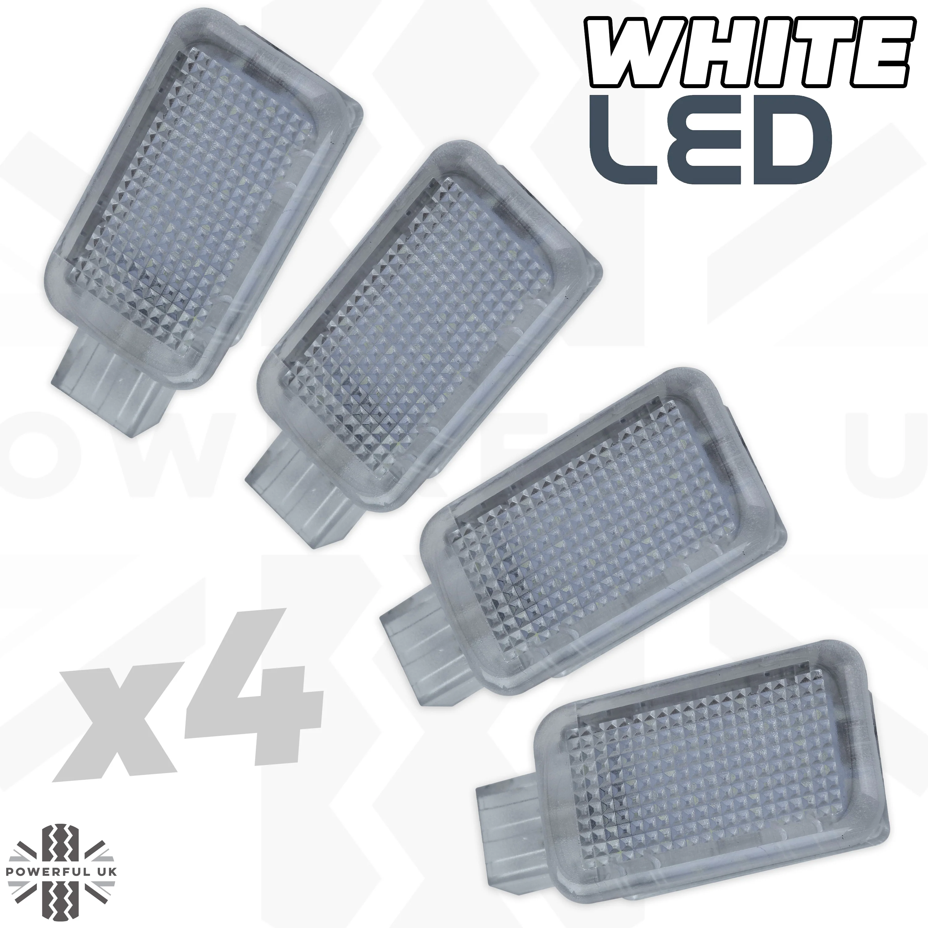 LED Door Welcome Lights - 4pc - White - for Land Rover Defender L663 (110/130) - Image 2