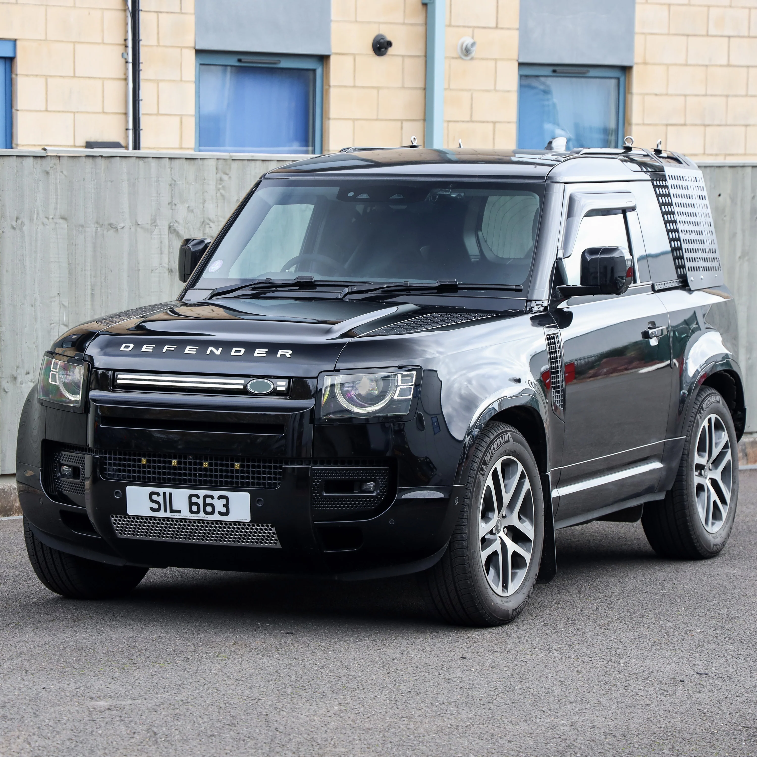 LED Front Grille for Land Rover Defender L663 - Clear LED Strip - Image 5