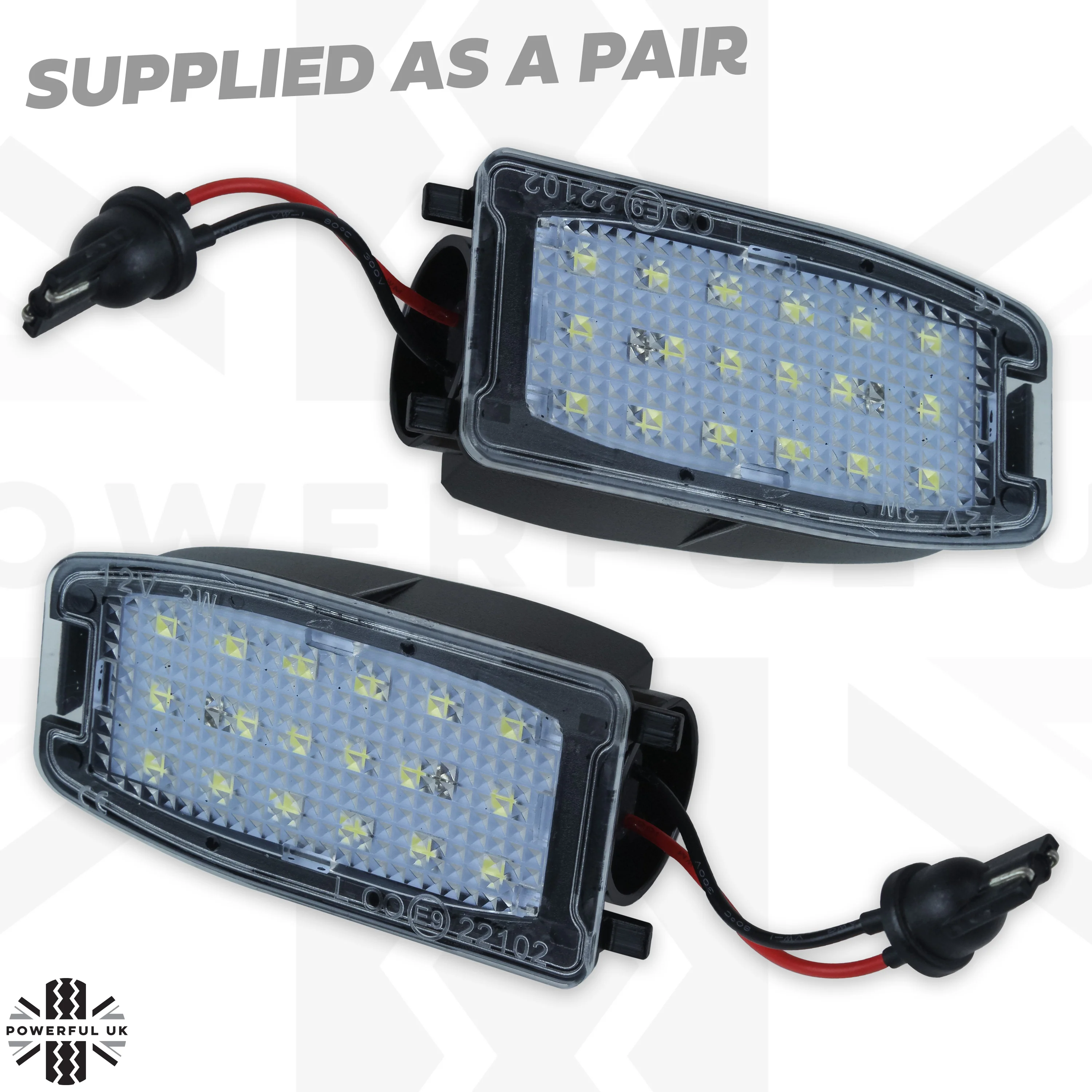 LED mirror lights for Land Rover Discovery 3 & 4 - Image 2