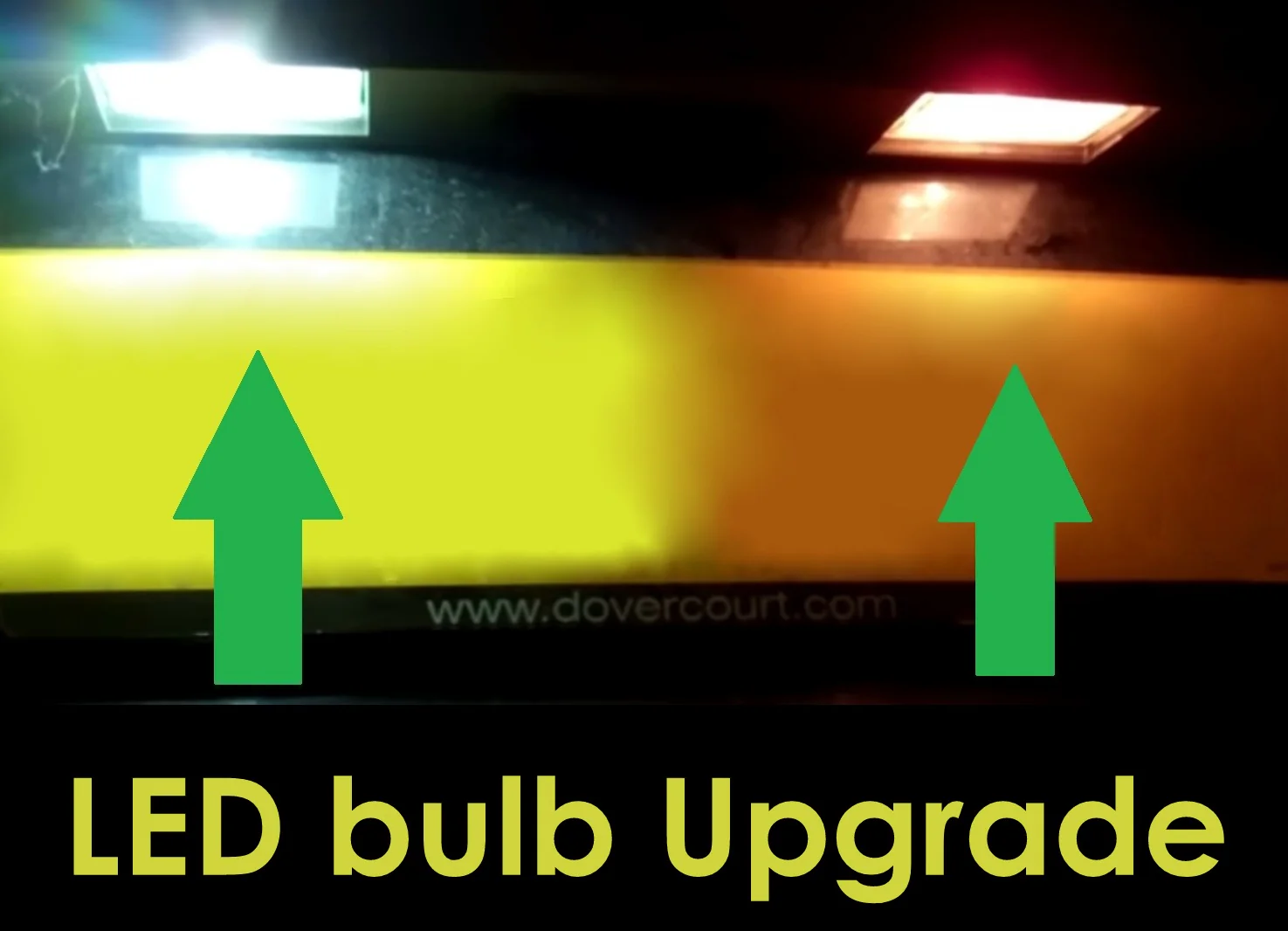 LED Rear Number Plate Light Bulbs for Land Rover Freelander 2 LR2 - PAIR - Image 5