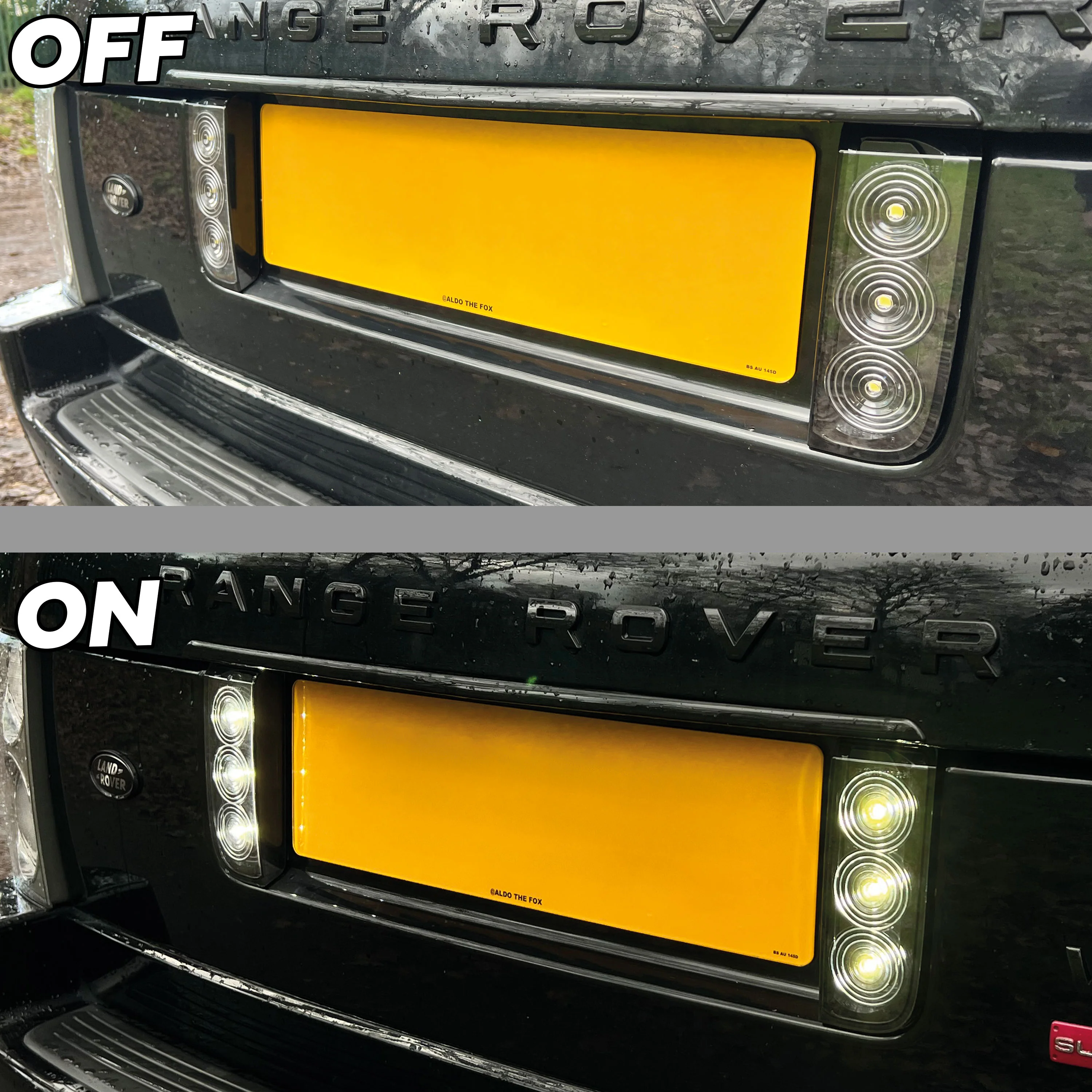 LED Reverse Light Assemblies (Pair) for Range Rover L322 - Clear Lens - Image 3