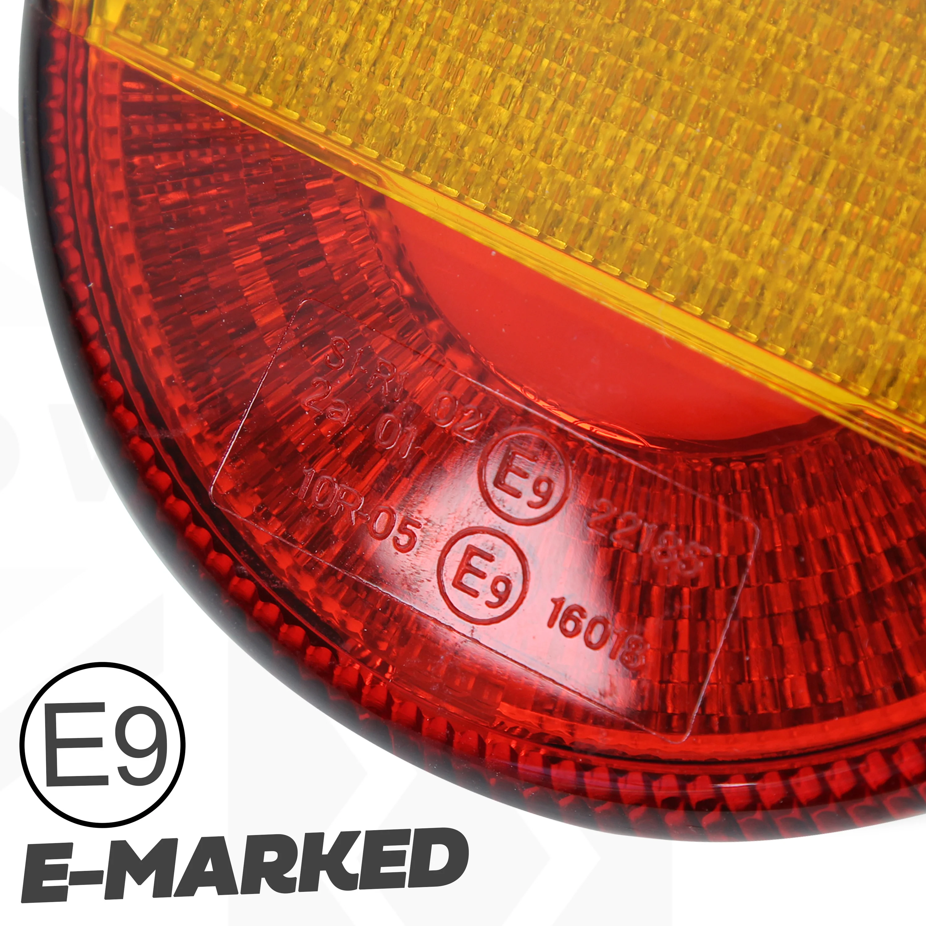 LED Round 3in1 Indicator/Stop/Tail Lights 90/95mm for Land Rover Defender - PAIR - Image 5