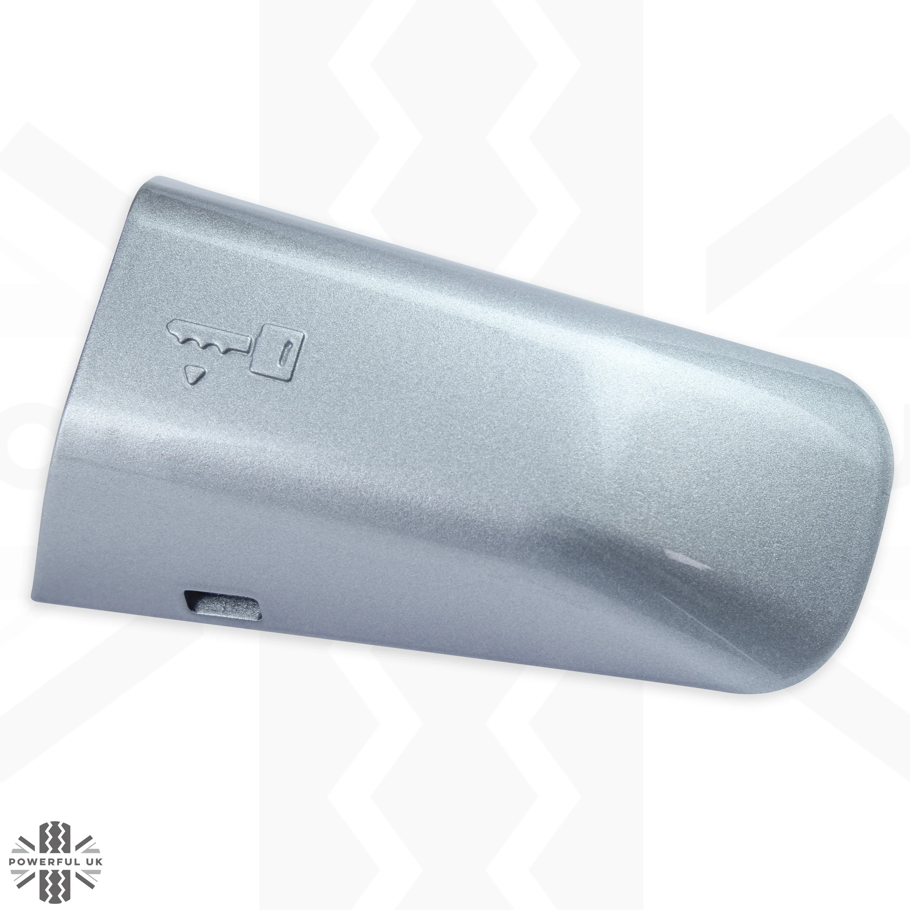 LEFT Door Handle Key Piece for Range Rover Evoque1 L538 - Indus Silver - Image 2