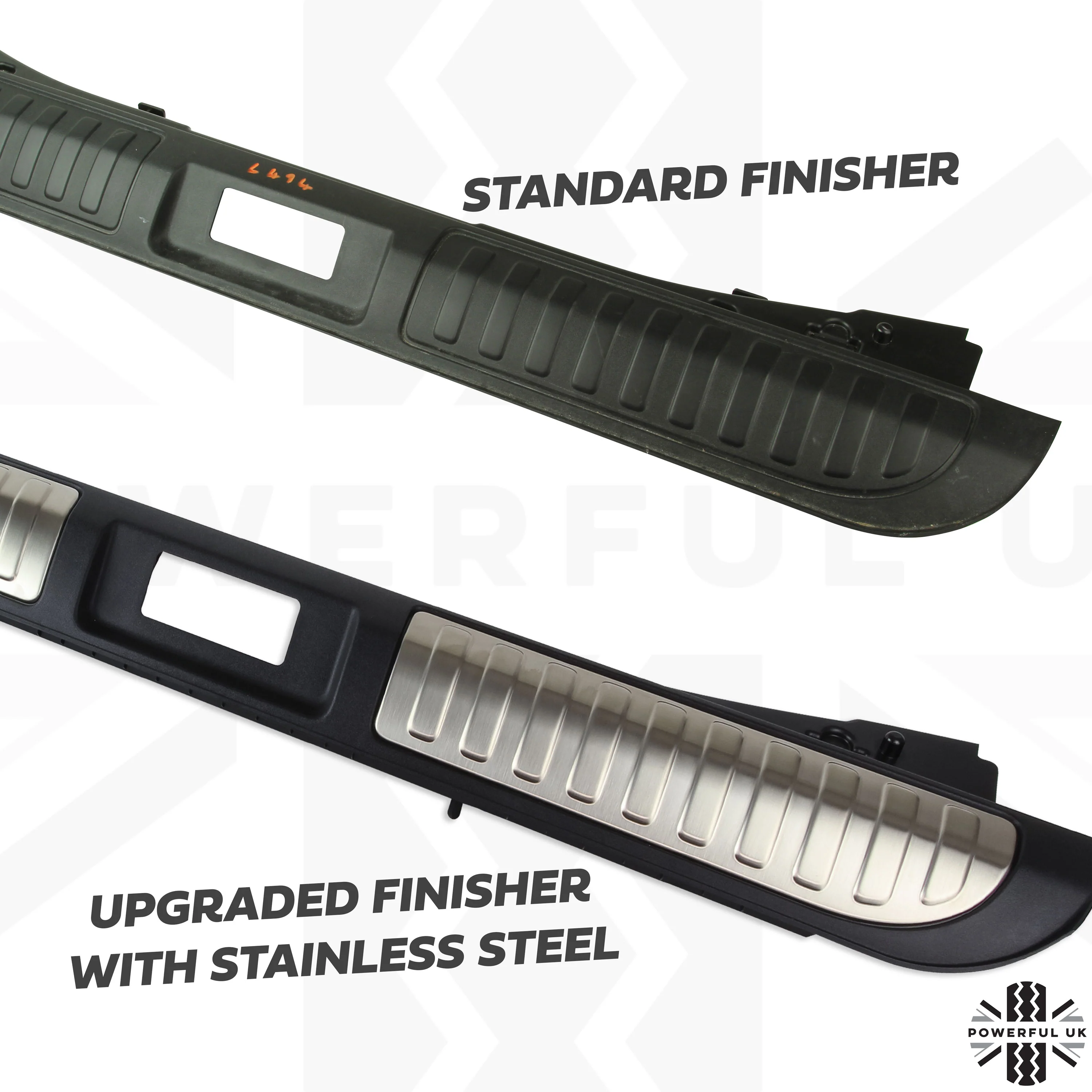 Loadspace Finisher - Stainless Steel + Espresso Brown for Range Rover Sport L494 - Image 5