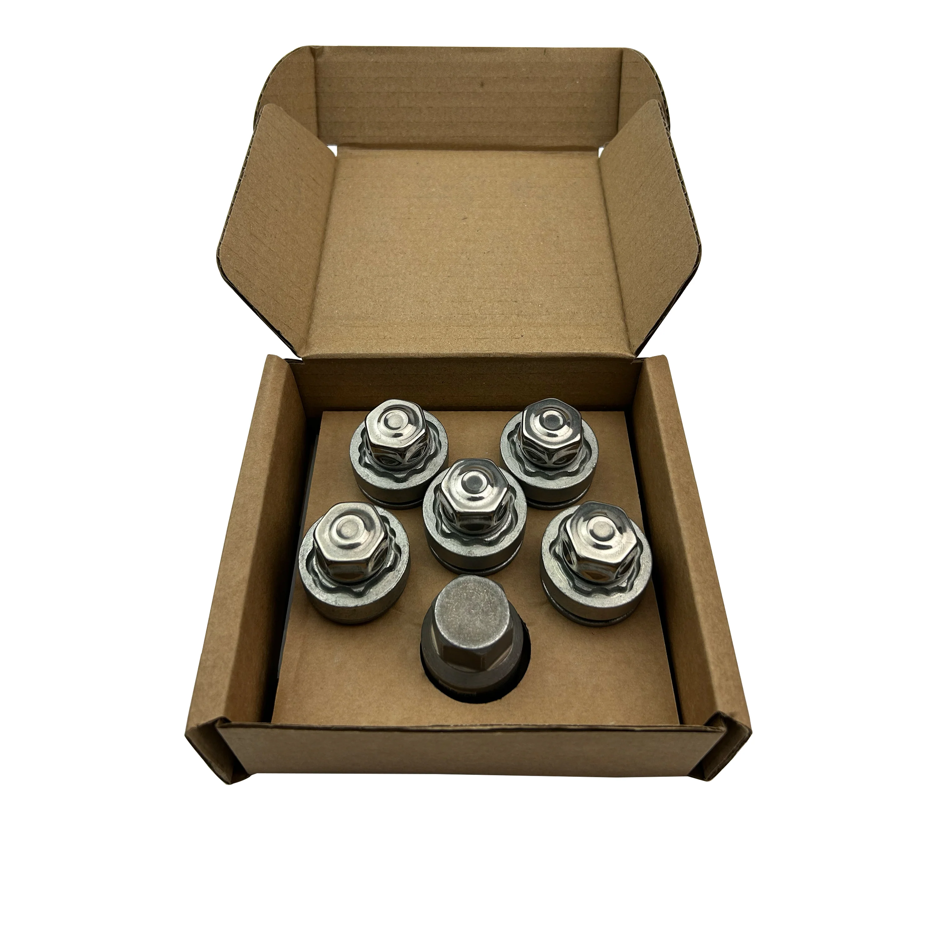 Locking Wheel Nut Key + 5x Locking Nuts Kit for Land Rover Defender L663 - Image 4