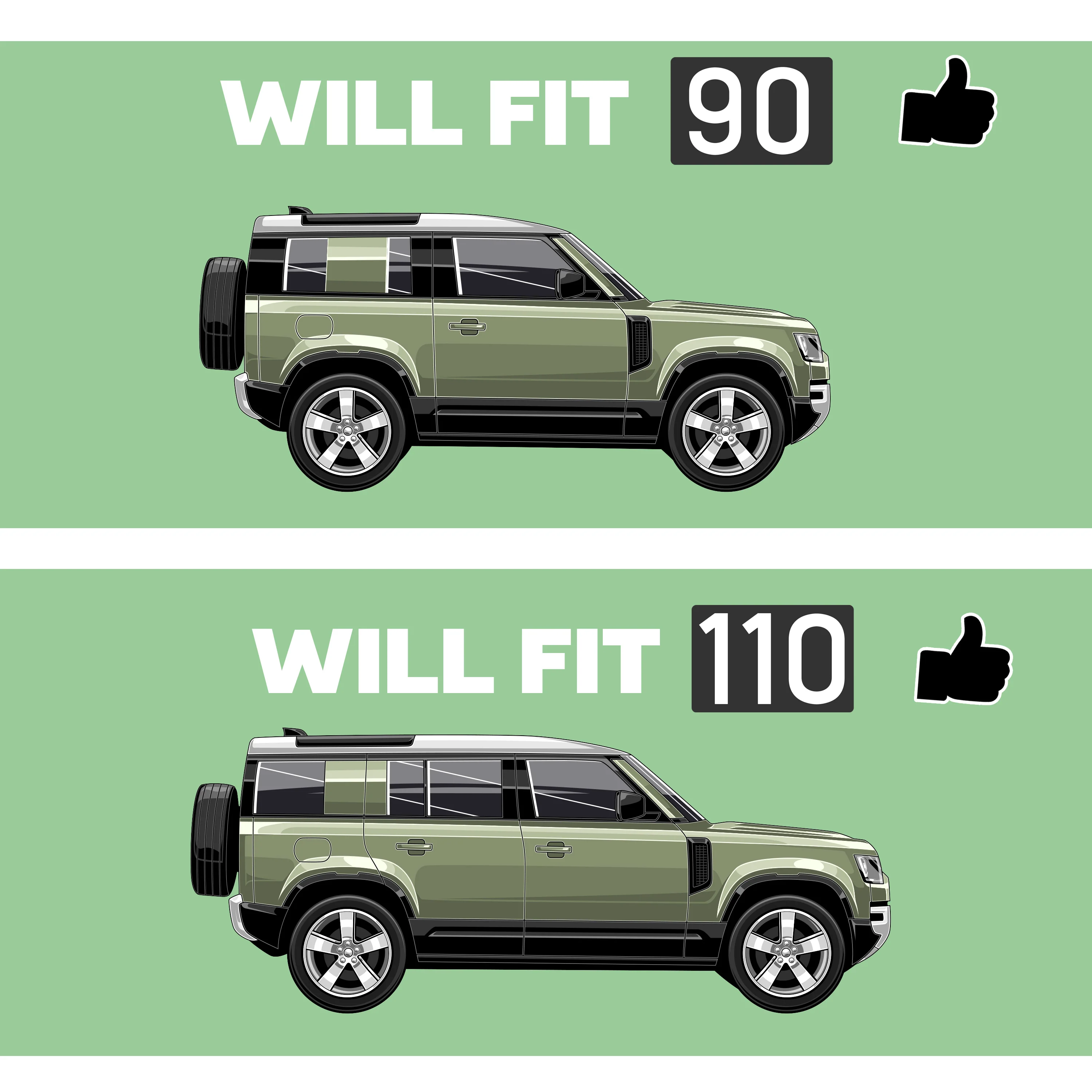 Lower Front Bumper Mesh Grille for Land Rover Defender L663 - Image 4
