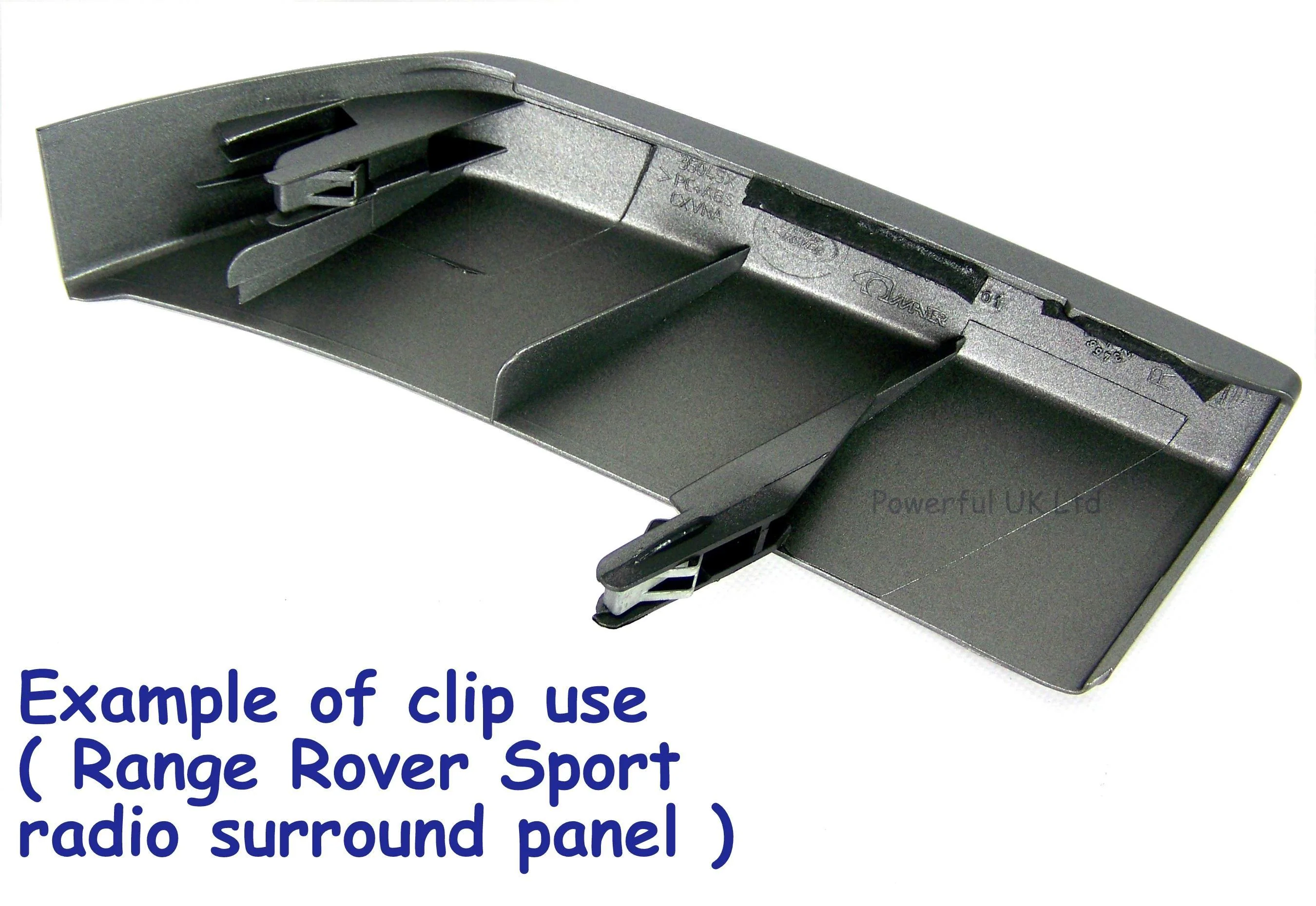 Metal Interior trim panel clip fastener x 4 - Genuine - for Land Rover Discovery 3 & 4 - Image 5