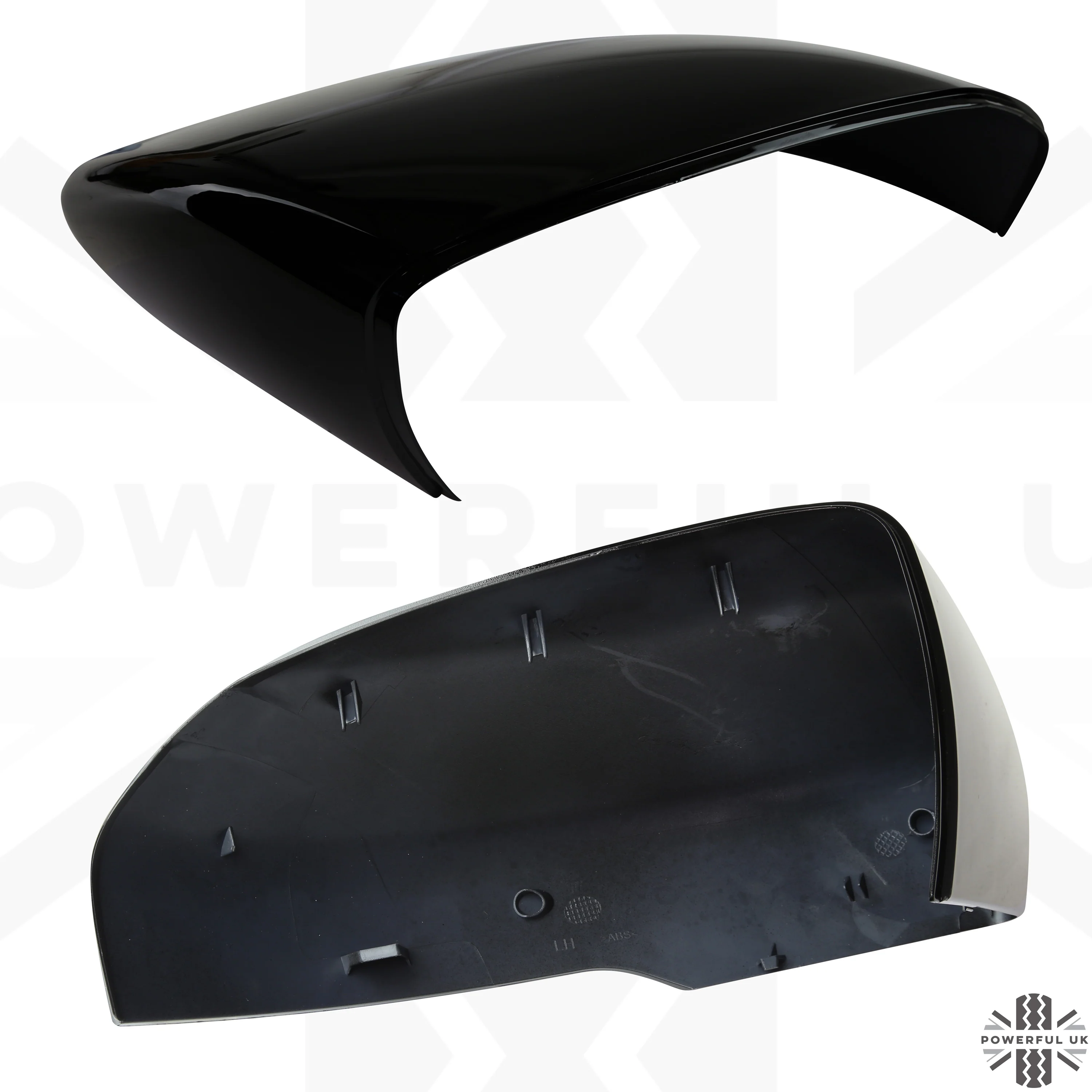 Mirror Caps for Range Rover Evoque 2011-14 - Gloss Black - Image 3