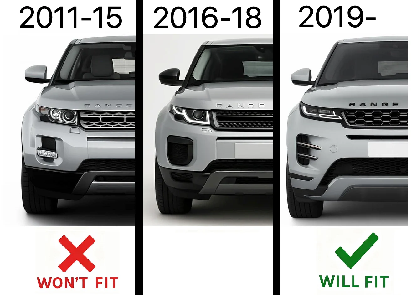 Genuine Chrome Mirror Caps for Range Rover Evoque 2014+ - Image 11