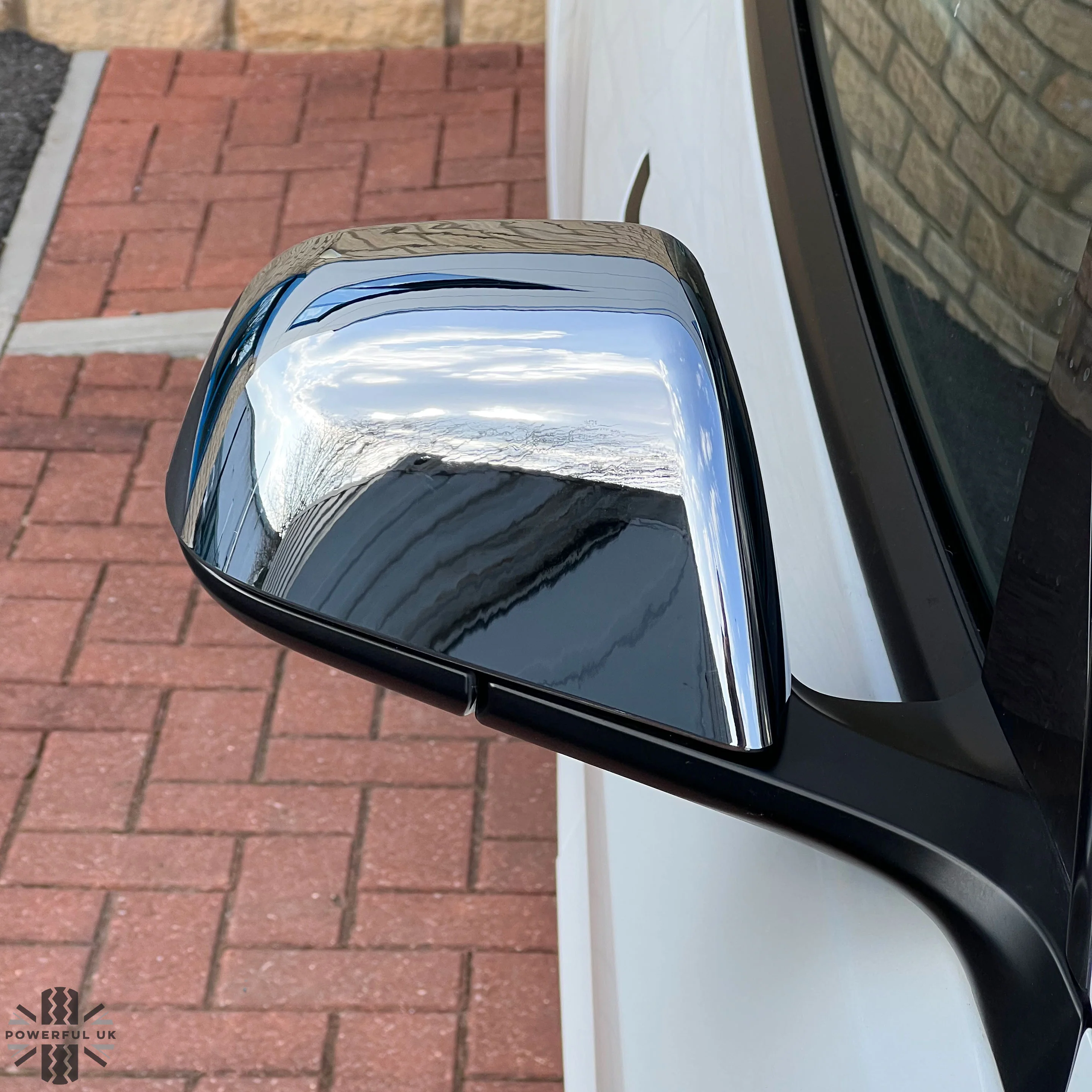 Mirror Covers in Chrome for Tesla Model 3 - Image 2