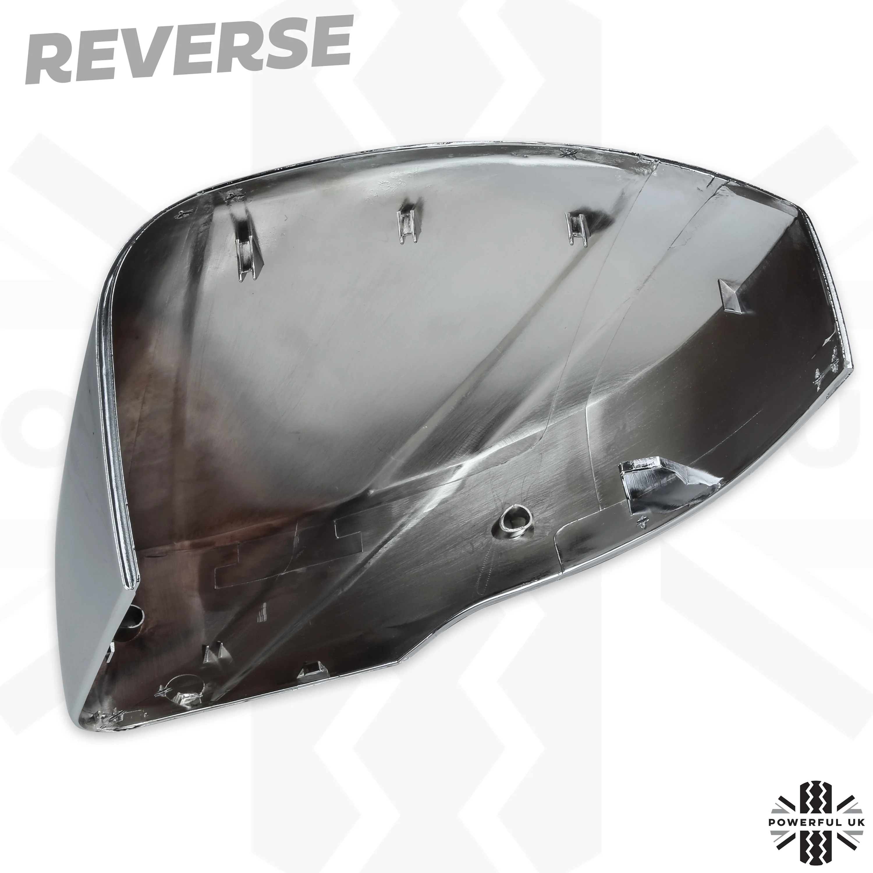Mirror Covers - Top Half Caps for Land Rover Discovery 4 Facelift - Gloss Black - Image 4