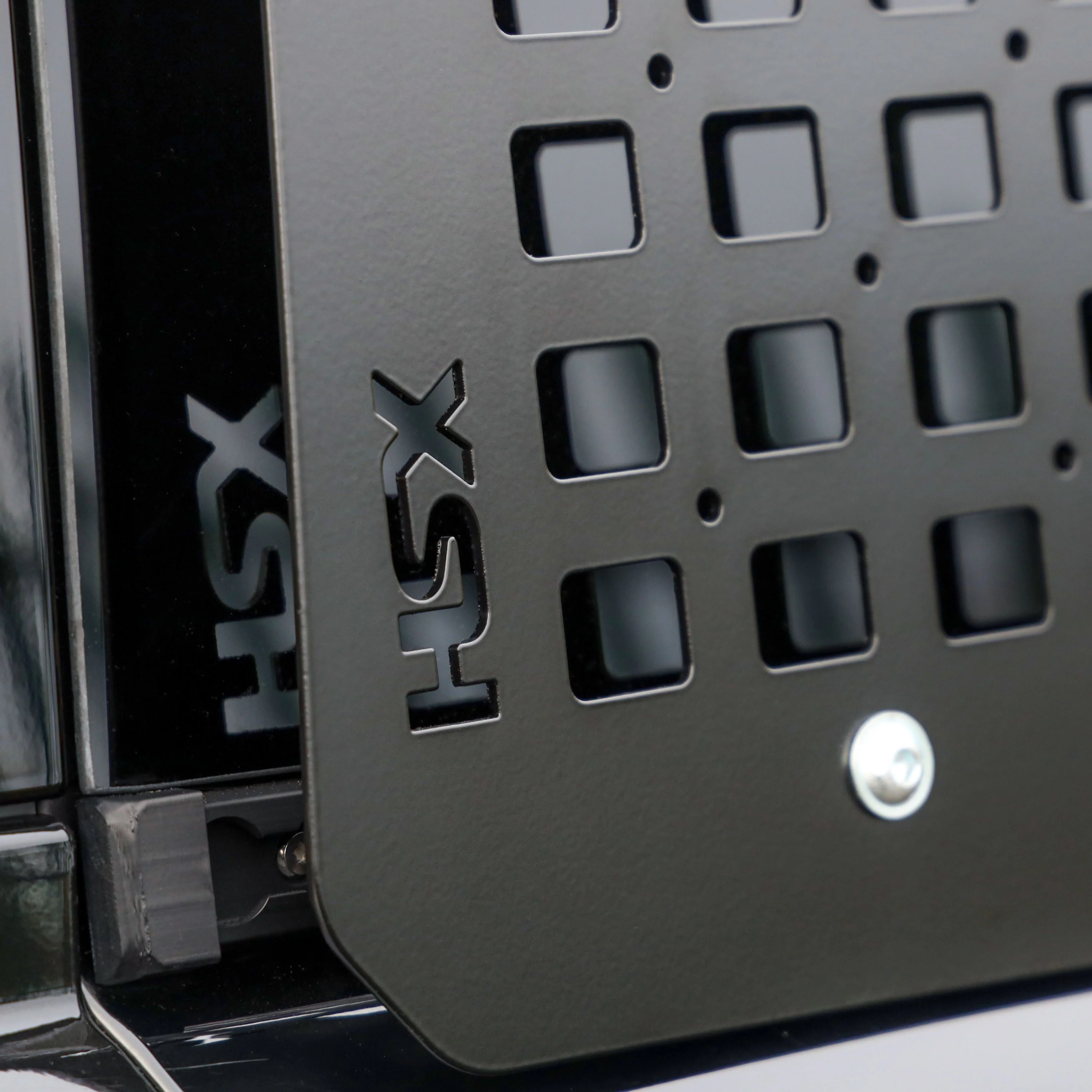 Molle Plate Kit - Black - Grid Design - PAIR - for Land Rover Defender L663 (90 Model) - Image 5