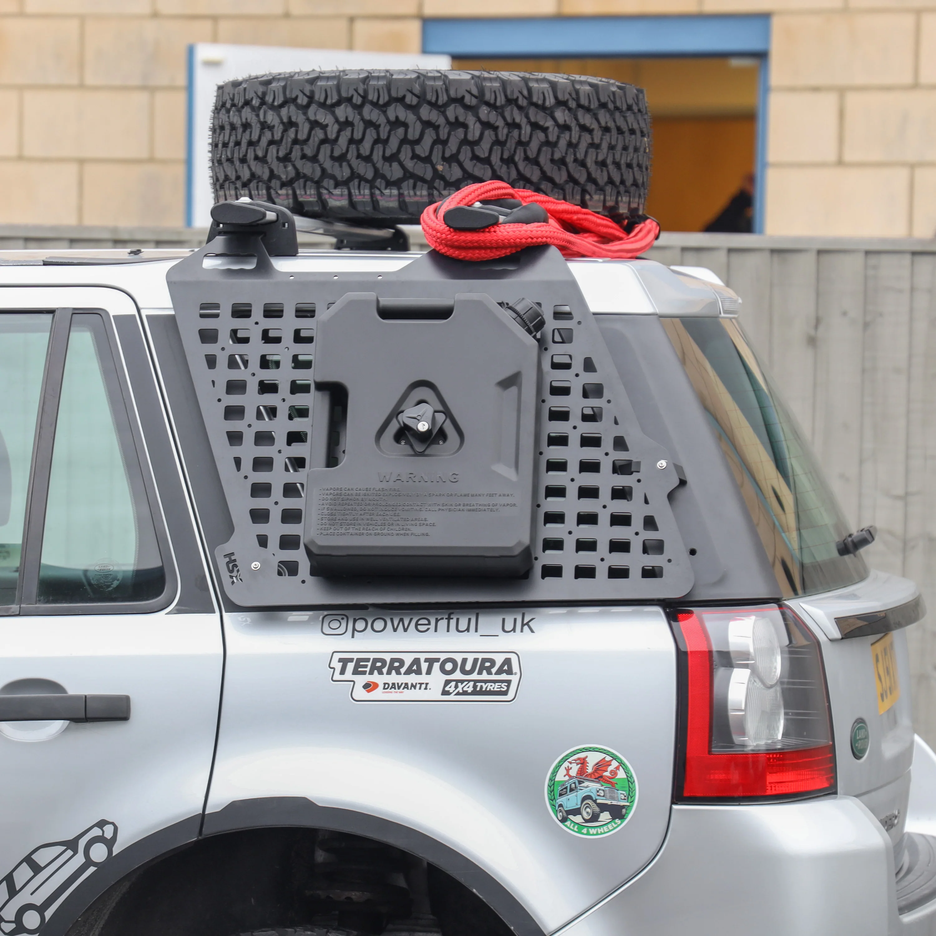 Molle Plate Kit for Land Rover Freelander 2 - Left - Image 7