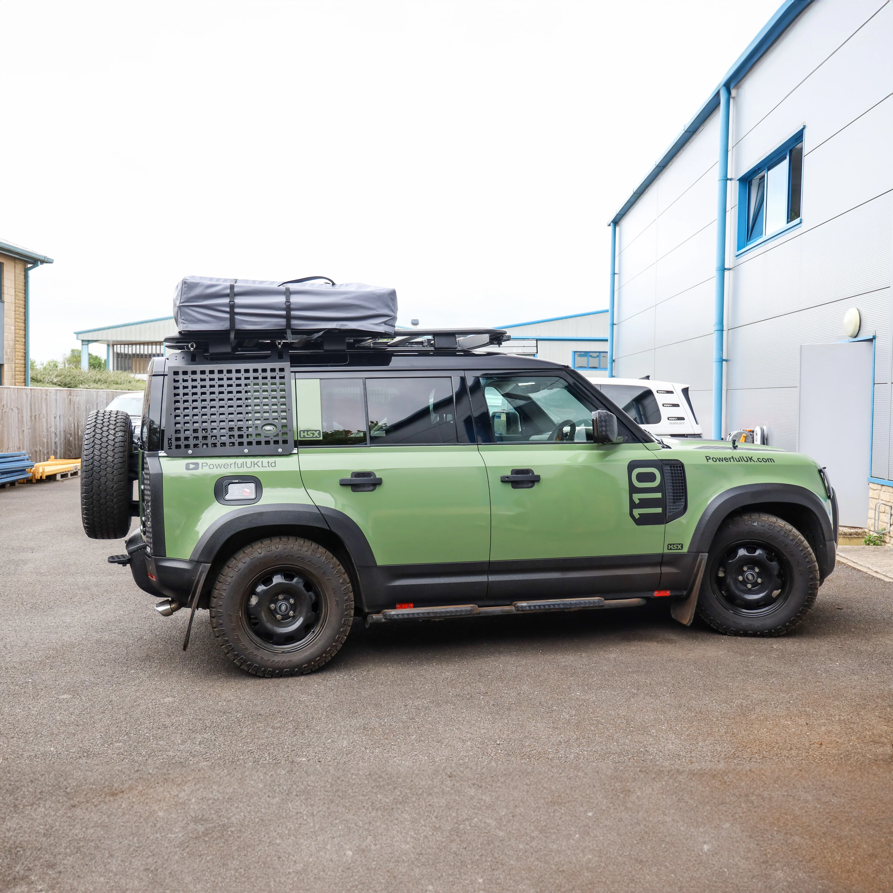 Molle Plate Kit - Grid Design - RH - for Land Rover Defender L663(110) - Image 5