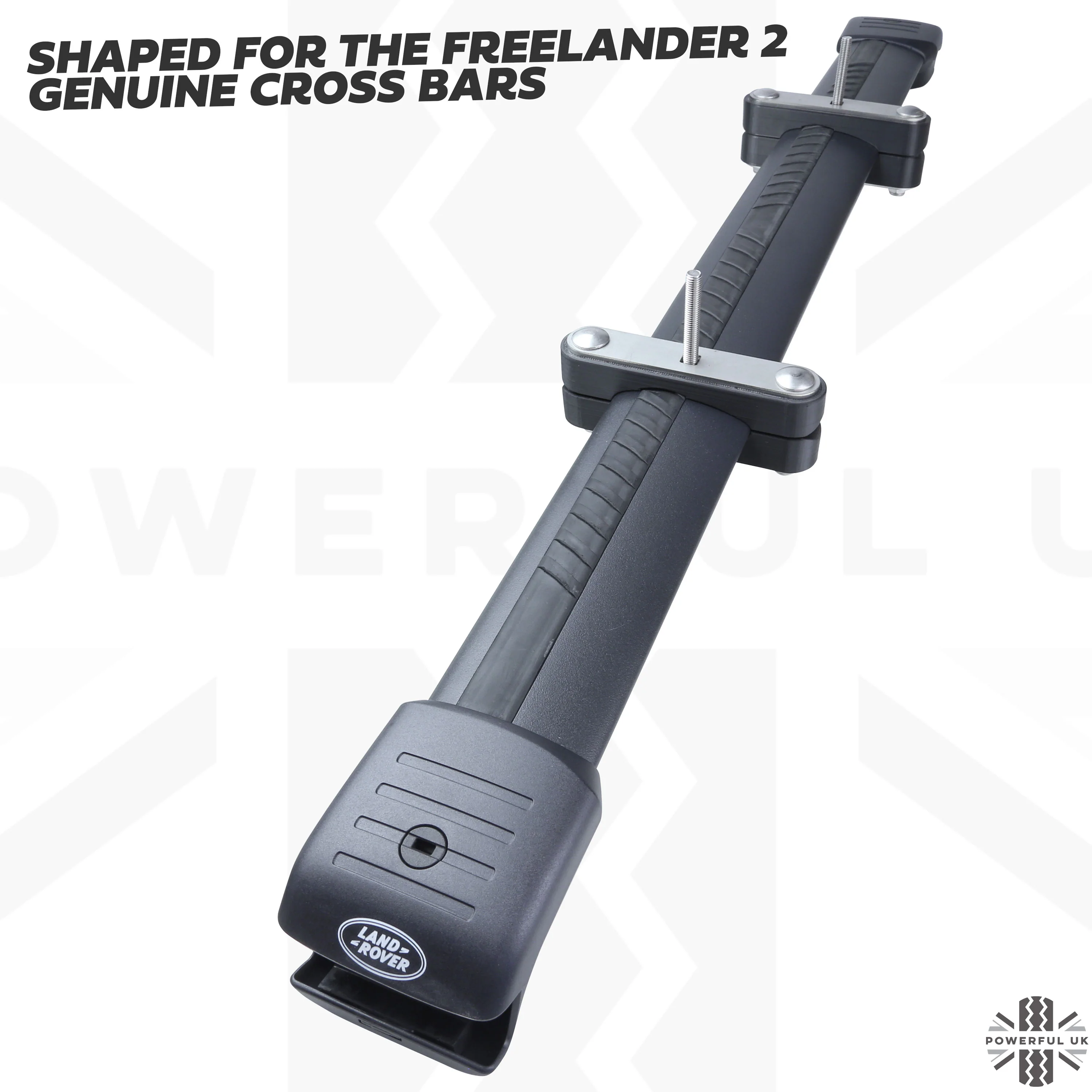 Mount Clamp Kit for the Land Rover Freelander 2 'GENUINE Cross Bars' - Kit A - Stainless Steel Top - Image 3