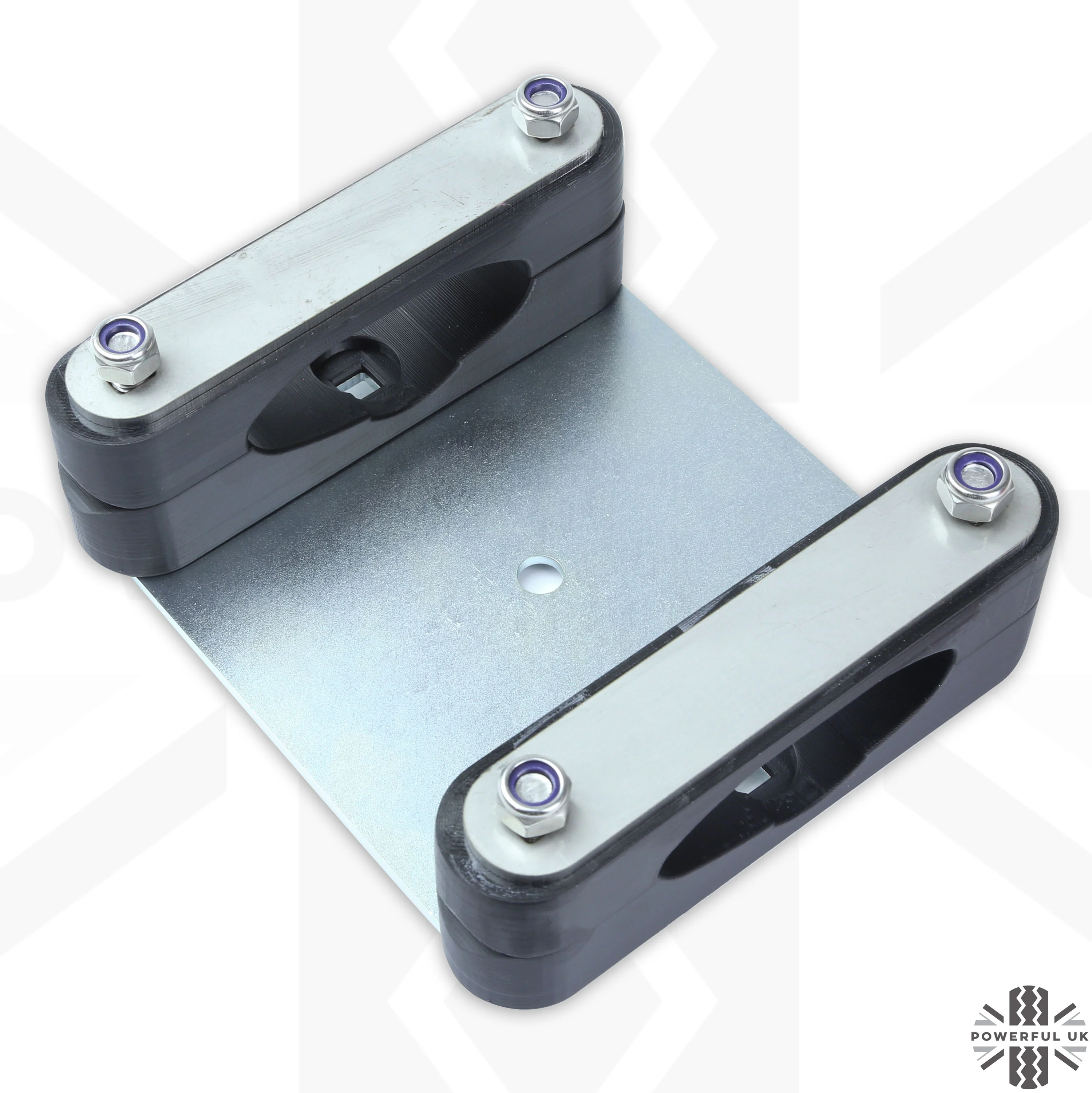 Mount Clamp Kit for the Land Rover Freelander 2 'GENUINE Cross Bars' - Kit A - Zinc Plated Top - Image 4