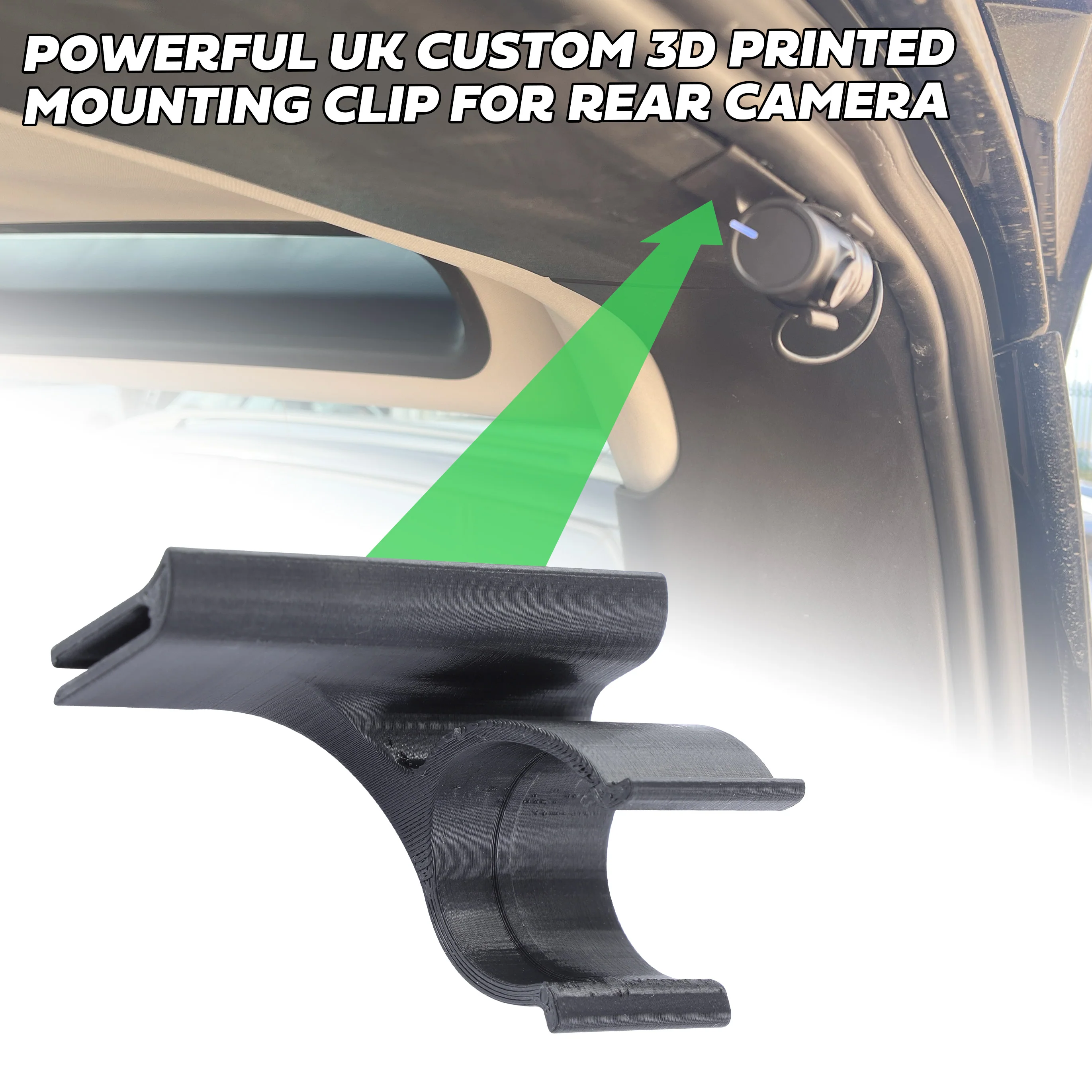 Mounting Clip for BlackVue Dashcam for Range Rover Sport L461 - Image 3