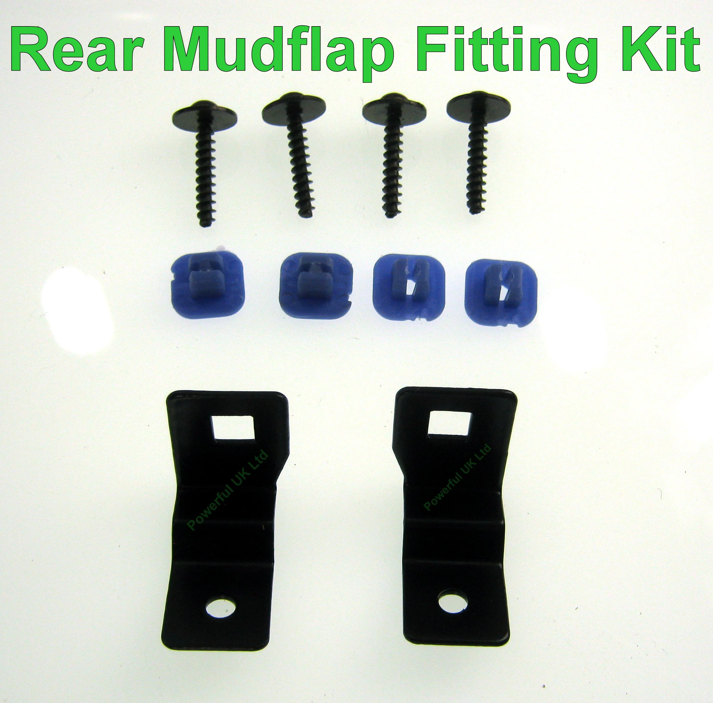Mudflap kit - Rear - for Land Rover Discovery 4 - Image 2