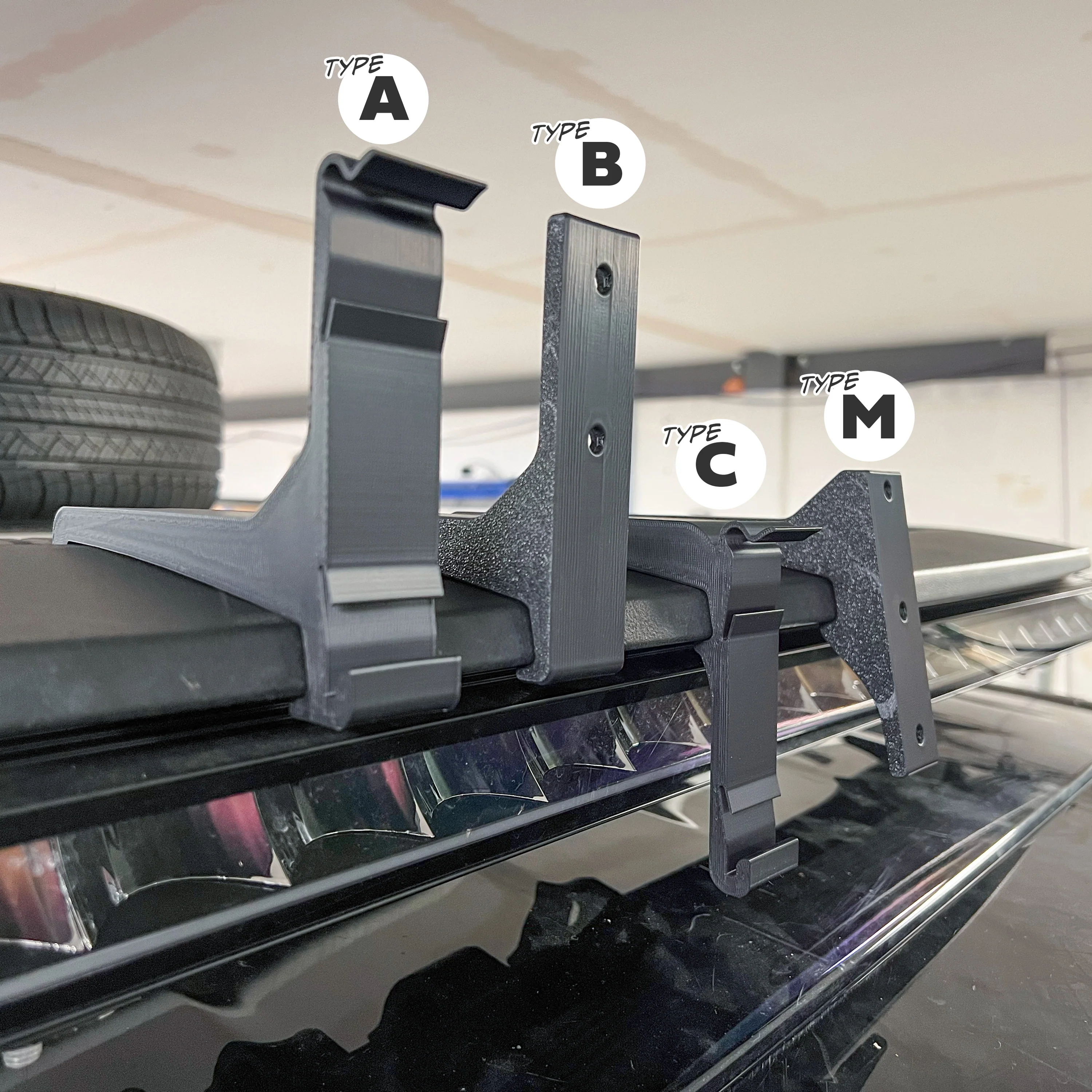 Number Plate Mount for Expedition Roof Rack for Land Rover Defender L663 - Type A - High/Clip-on Type - Image 7