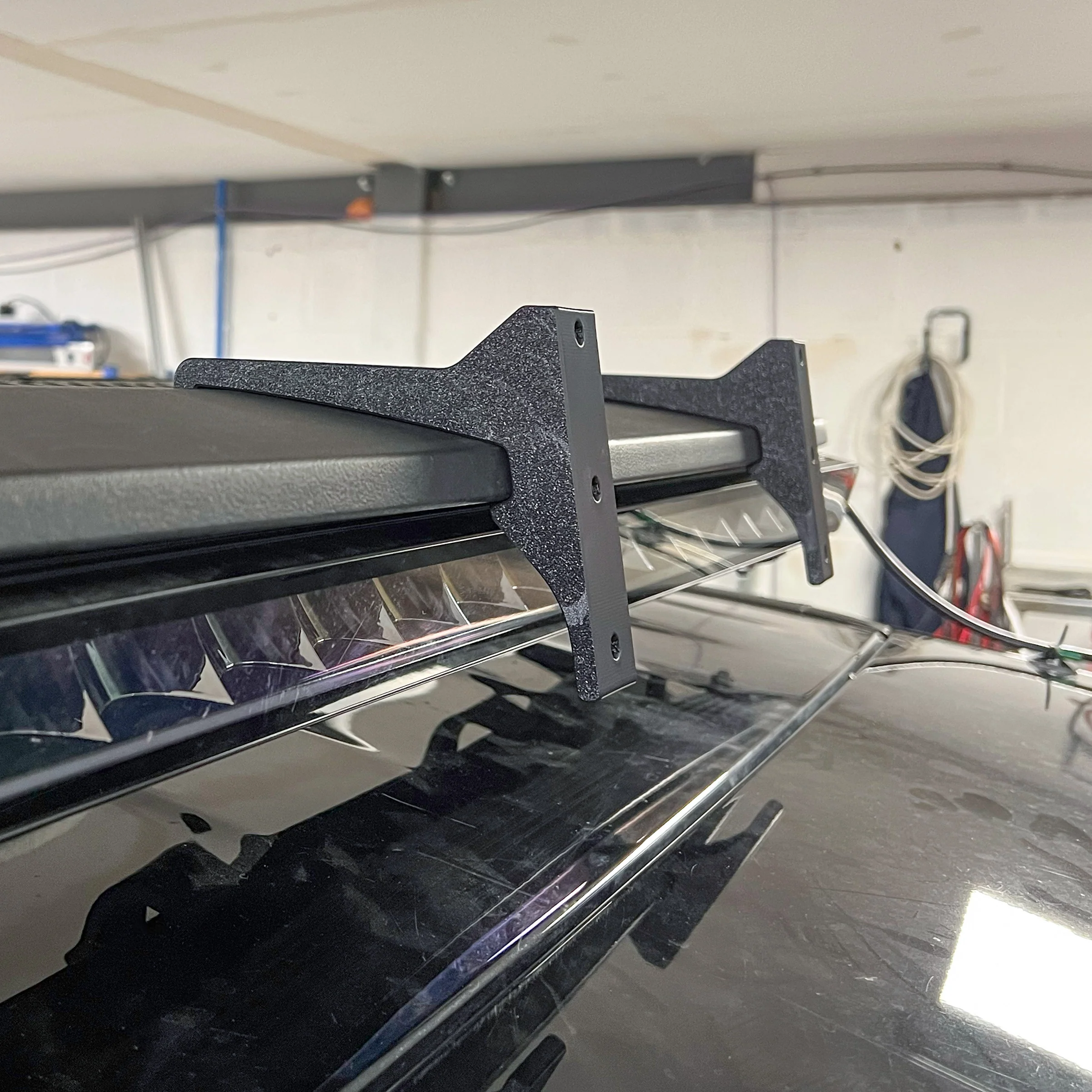 Number Plate Mount for Expedition Roof Rack for Land Rover Defender L663 - Type M - Low/Bolt-on Type - Image 3