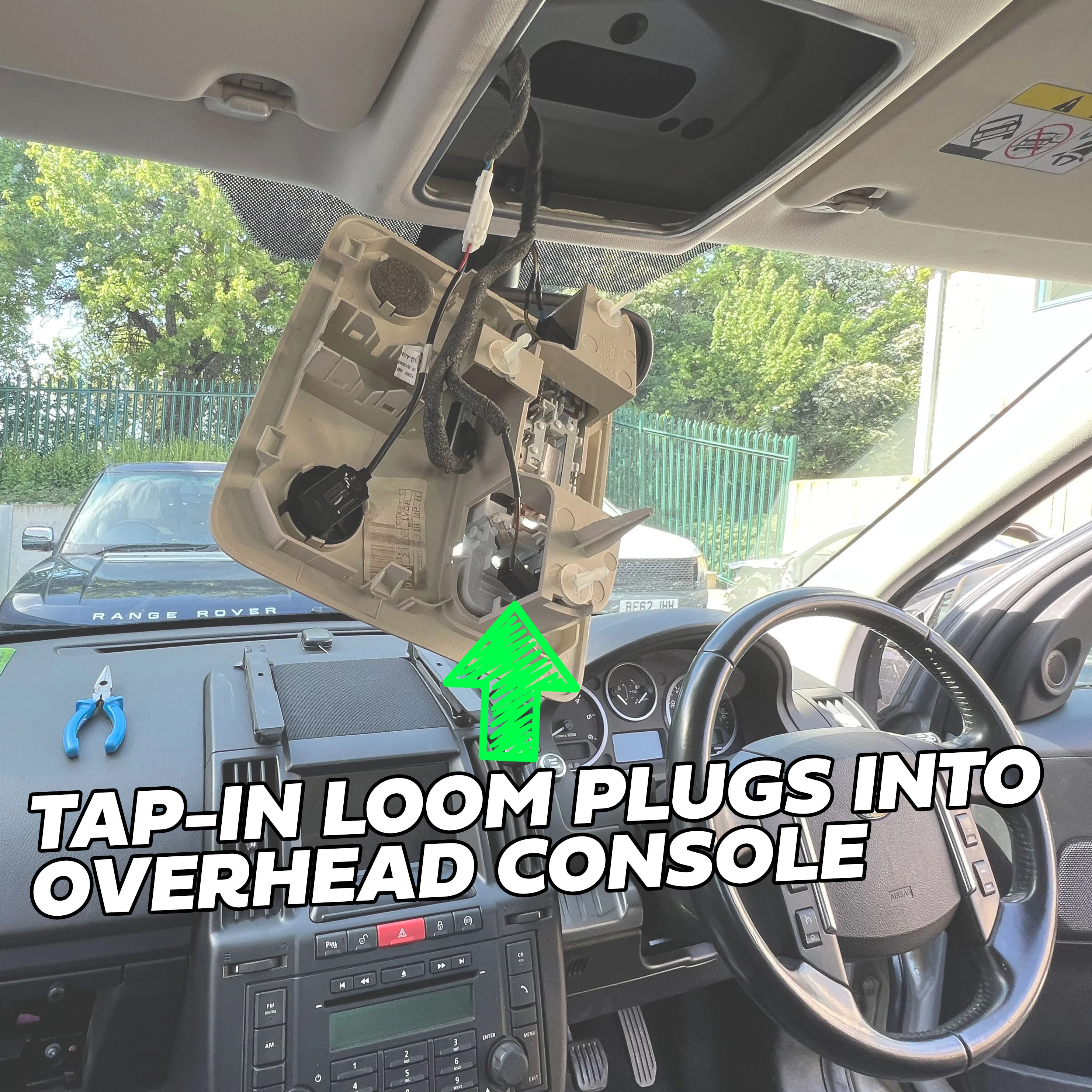 Overhead Console 'Dashcam' Wiring Kit - Tap-in Loom + USB-A Adapter for Ford Fiesta - Image 3