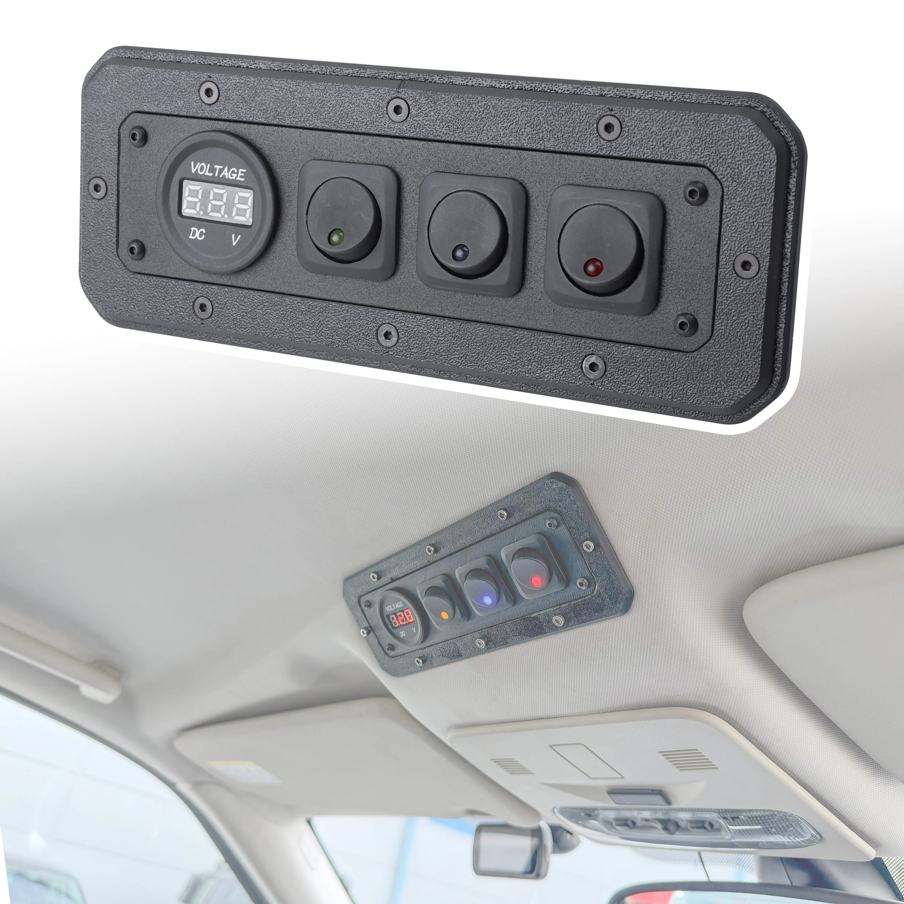 Overhead Switch Panel for Land Rover Freelander 2 - with Switches