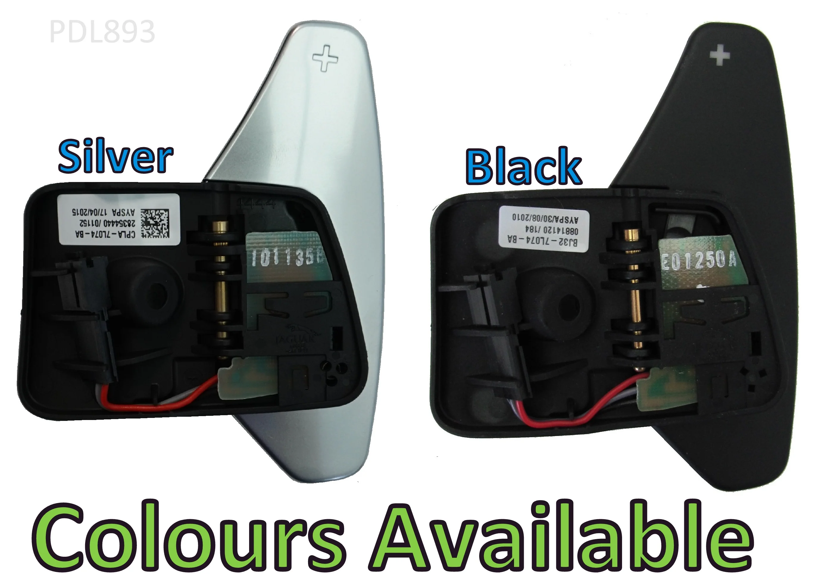 Paddle Shift extension for Range Rover L405 - Silver - Pair - Image 4