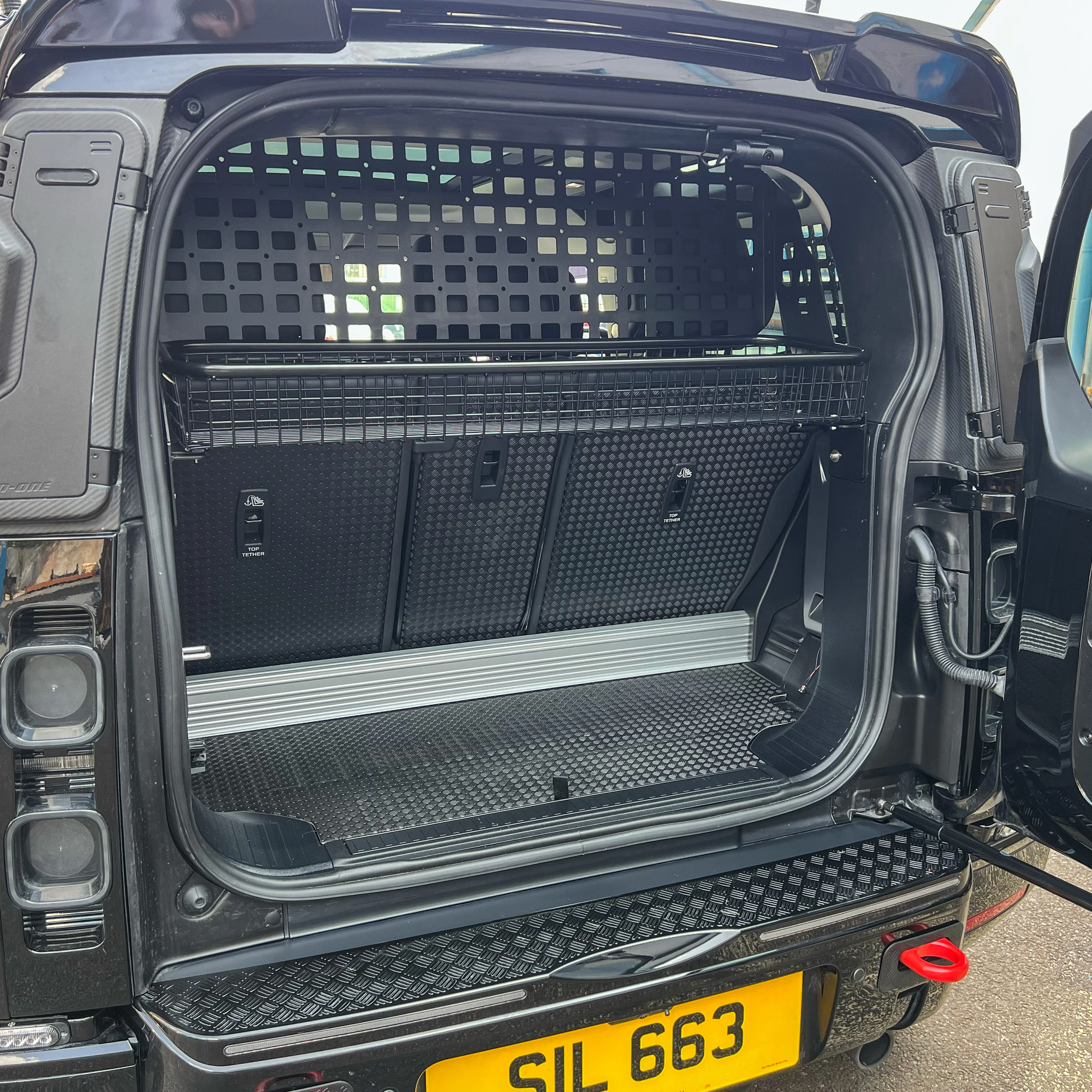 Parcel Shelf Molle Plate for Land Rover Defender L663 90 - Image 2