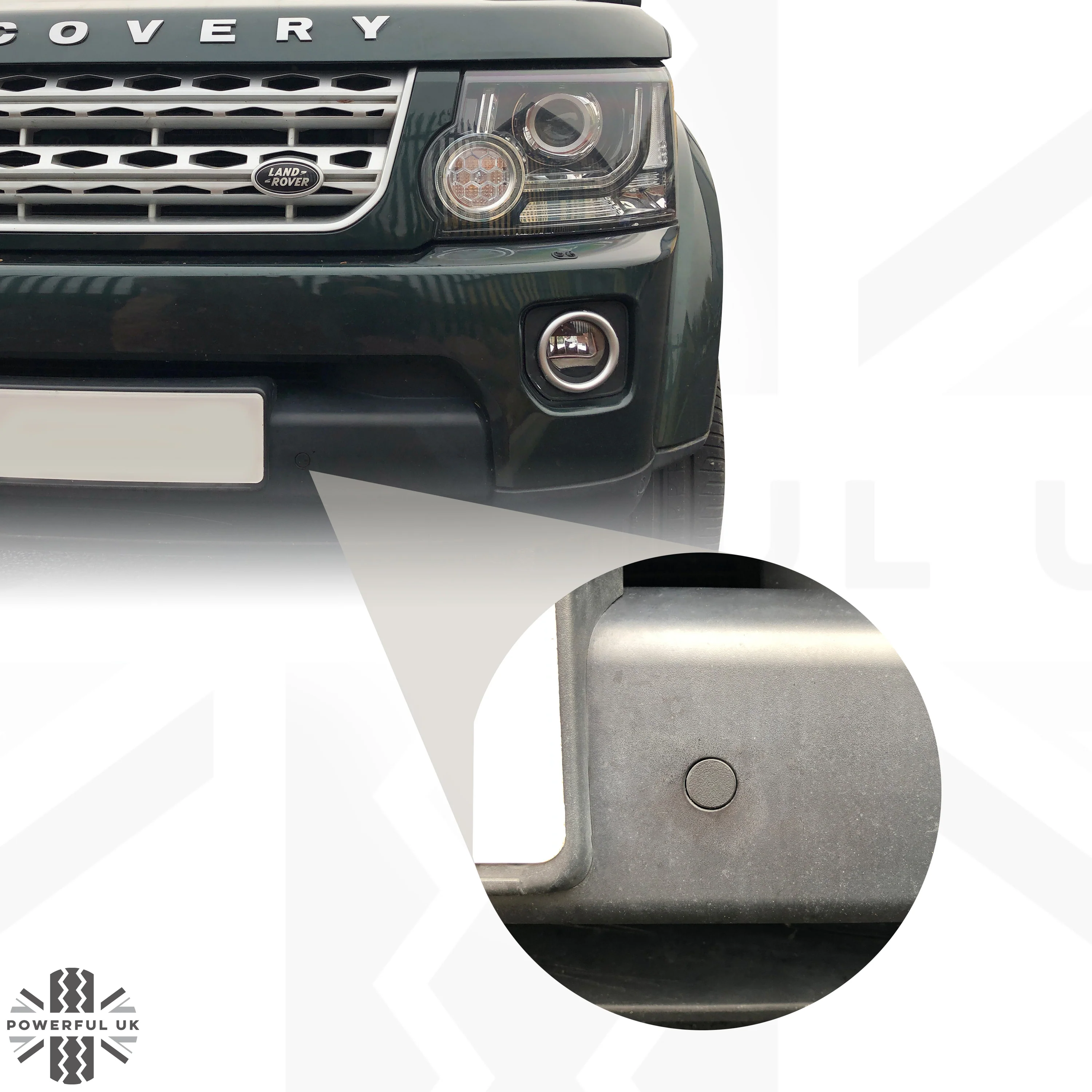 Parking Sensor Cover Stickers x 8 for Range Rover L405 - Image 3