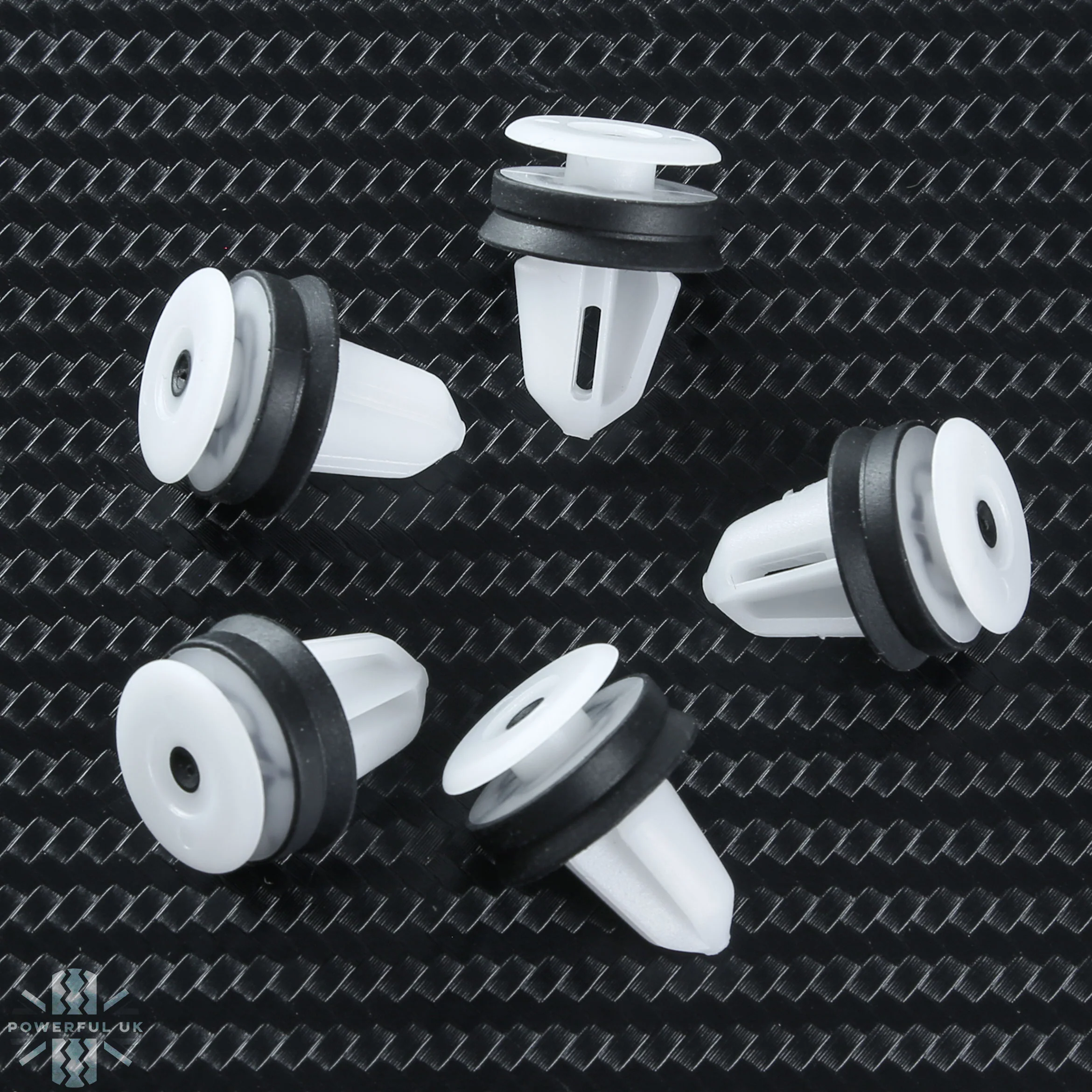 Plastic Door Card Panel Trim Clips x 5 for Land Rover Discovery 4 - Image 3