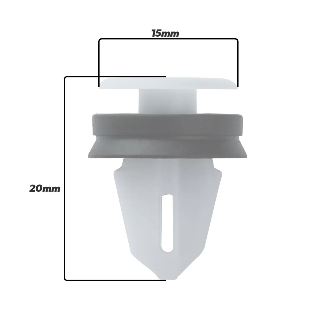 Plastic Door Card Panel Trim Clips x 5 for Land Rover Discovery 4 - Image 4