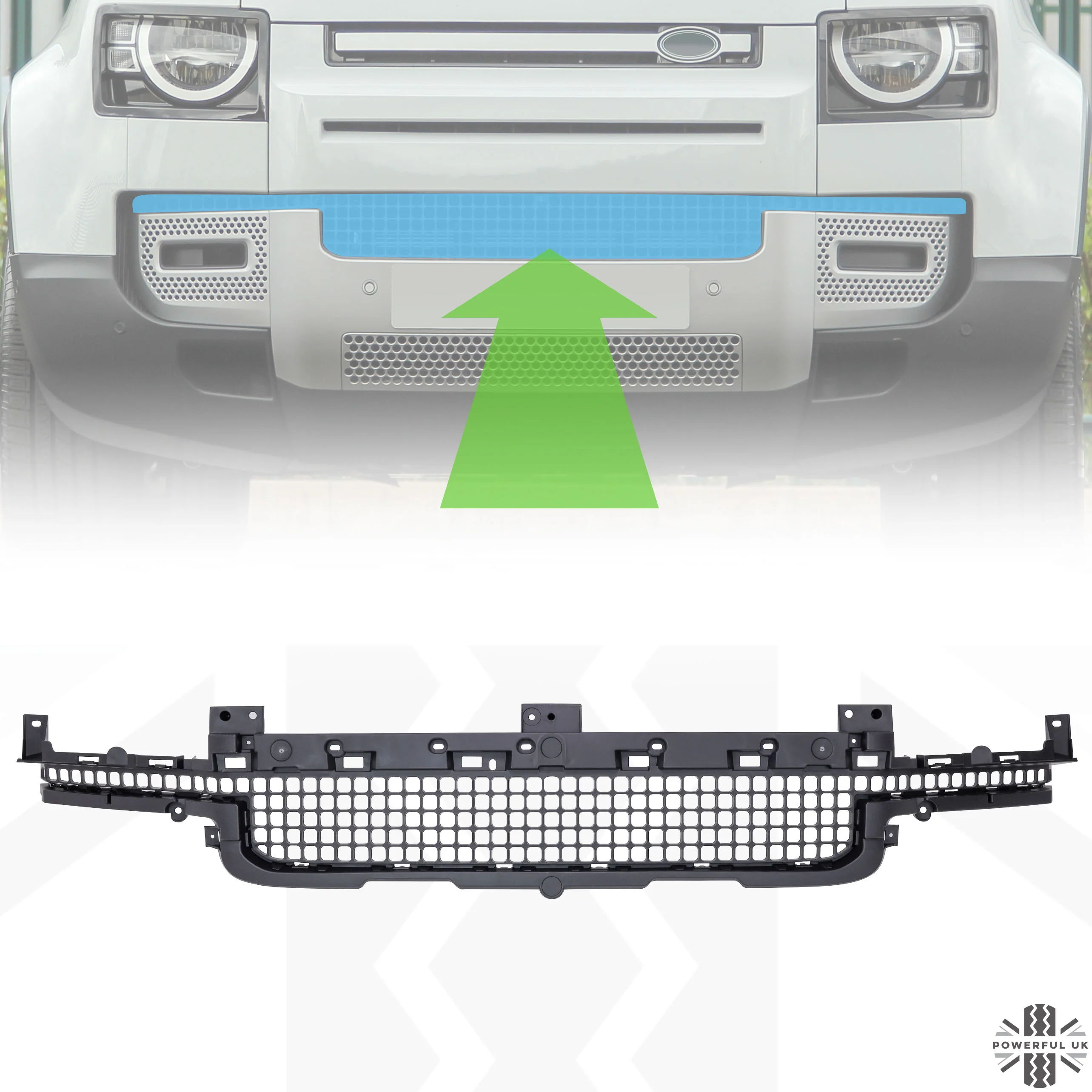 Radiator Mesh Grille for Land Rover Defender L663 - Image 9