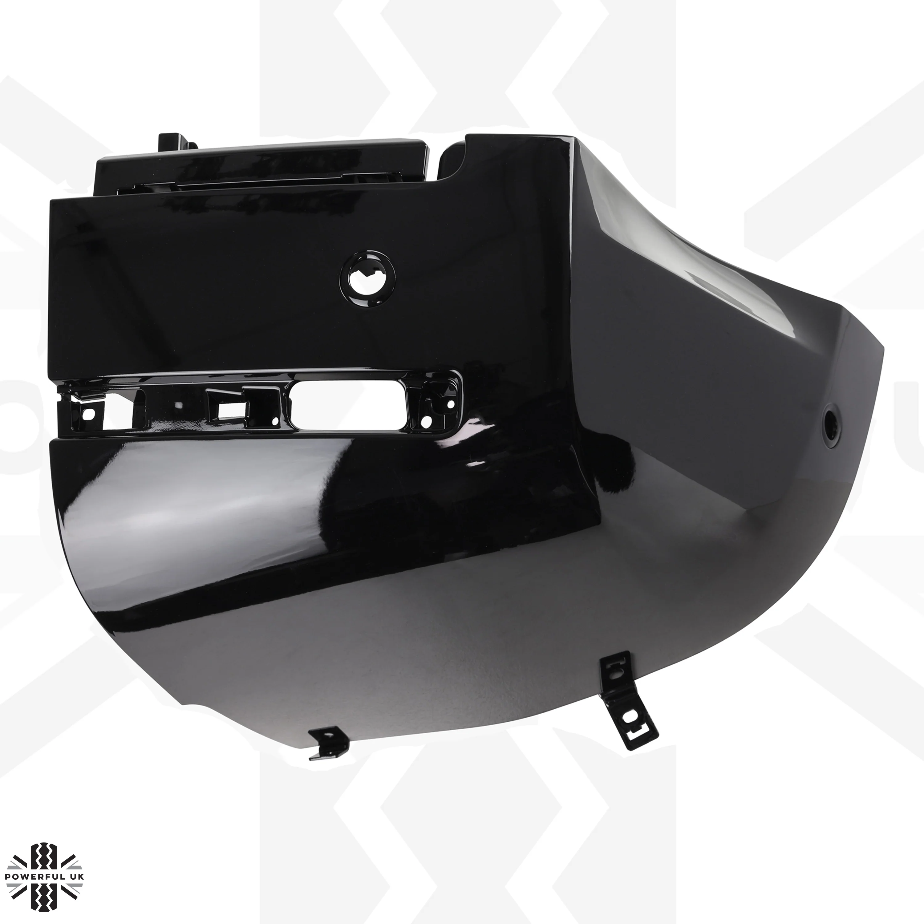 Rear Bumper Corner for Land Rover Defender L663 in Gloss Black - RIGHT - Image 2