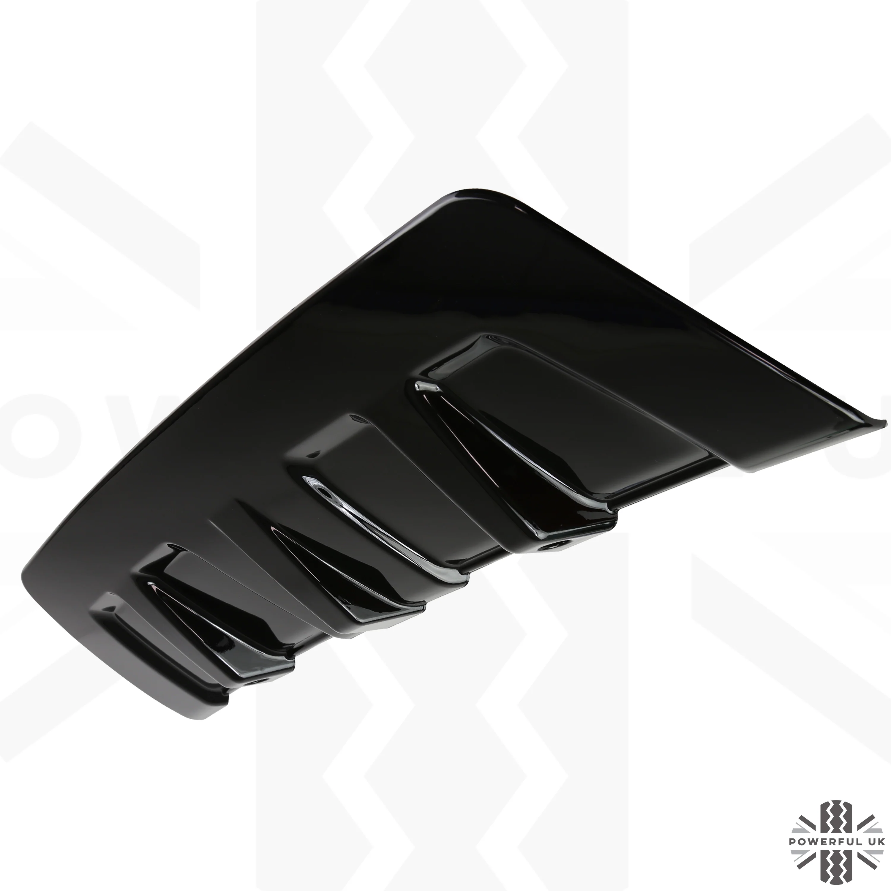 Rear Diffuser Panel for Range Rover Evoque Pure/Prestige/SE/SE Tech (2011-18) - Gloss Black - Image 7