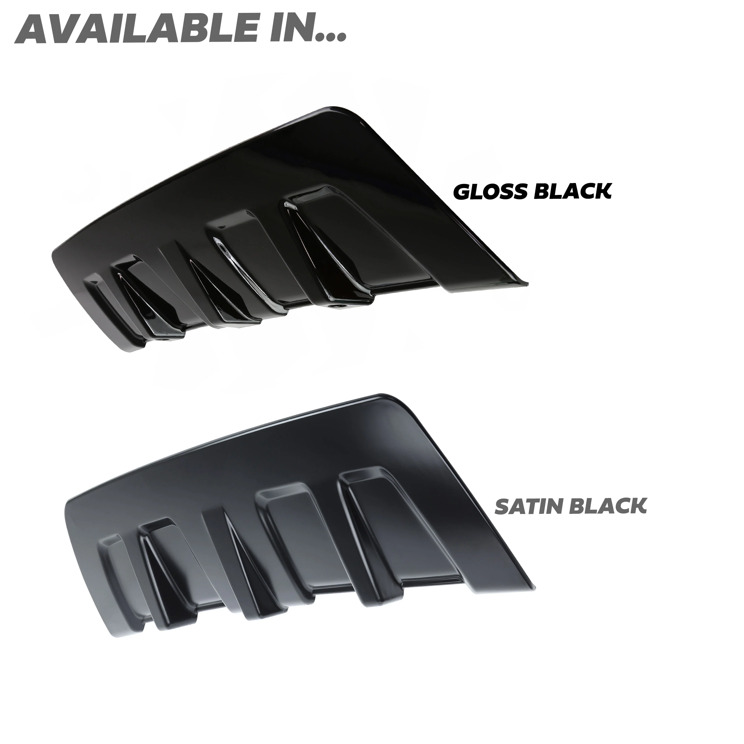 Rear Diffuser Panel for Range Rover Evoque Pure/Prestige/SE/SE Tech (2011-18) - Gloss Black - Image 9