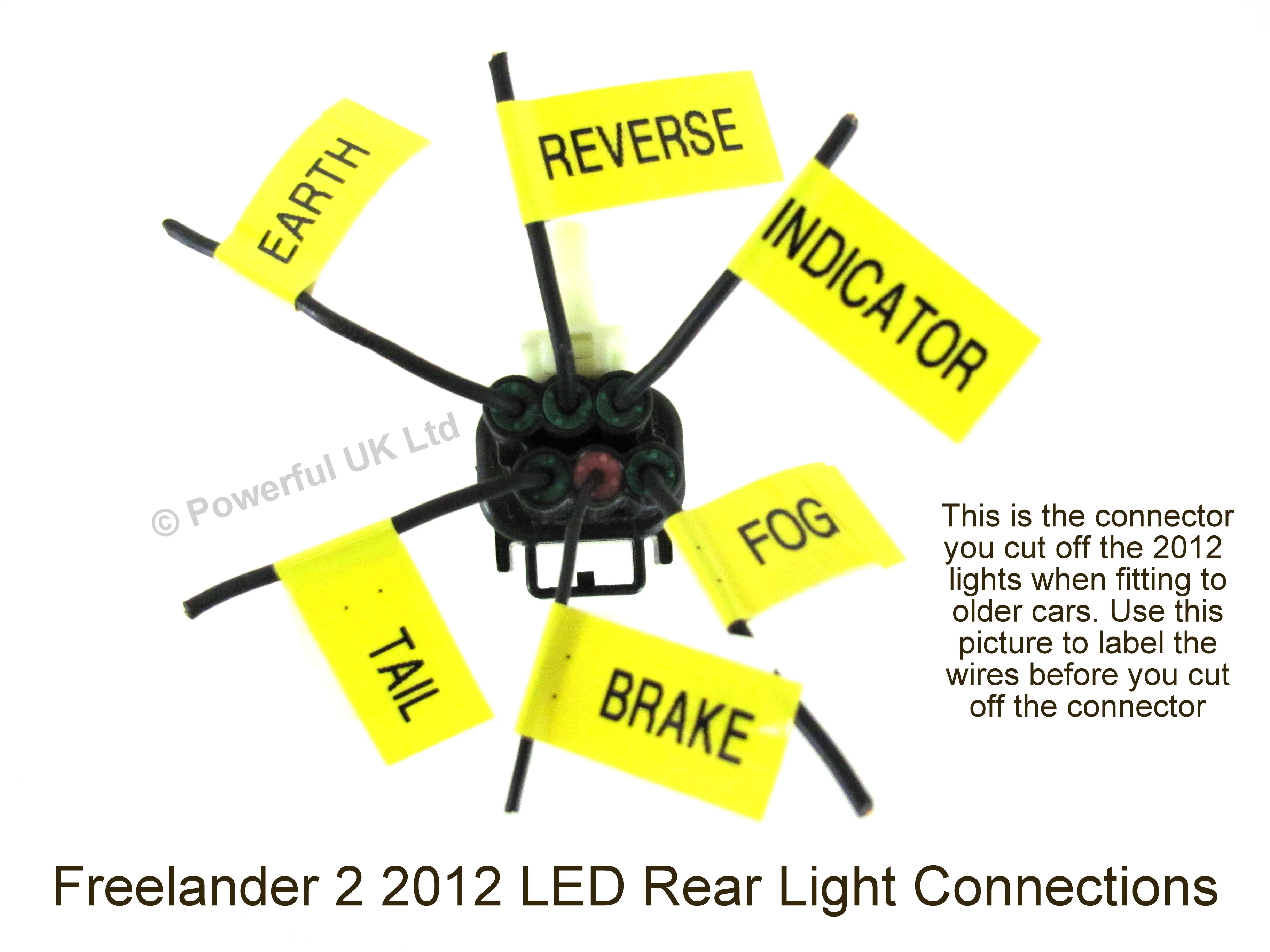 Rear LED lights UK Spec Genuine for Land Rover Freelander 2 2012-on - PAIR - Image 10