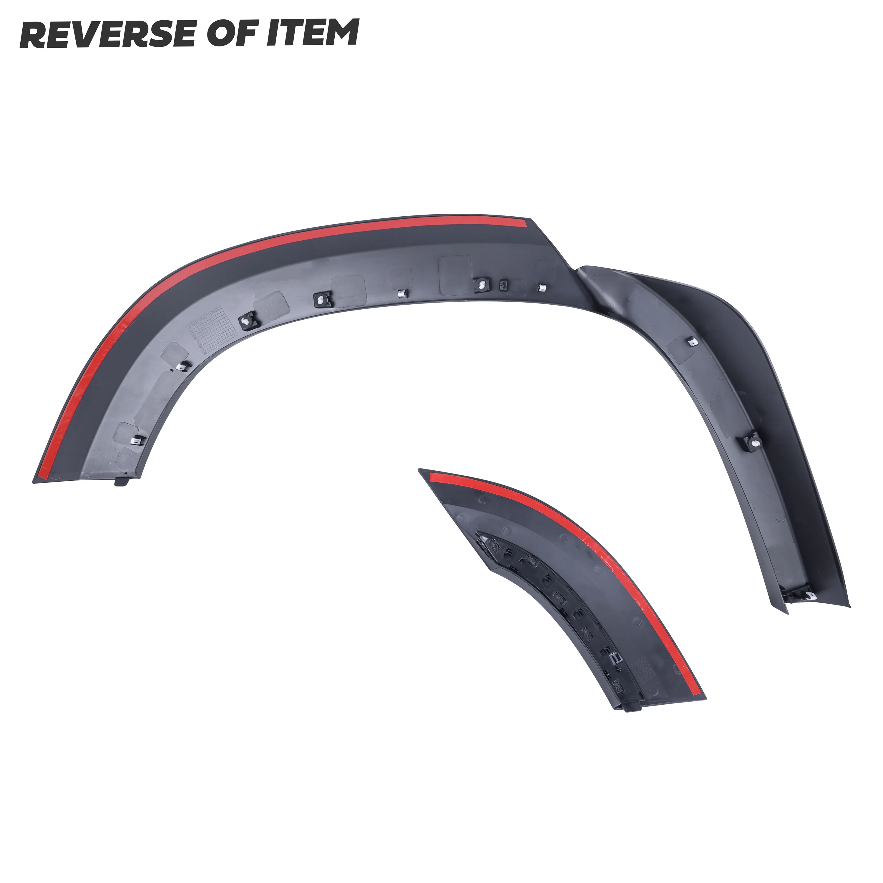 Rear Left Extended Wheel Arch in Textured Plastic for Land Rover Defender L663 (110 model) - Image 4
