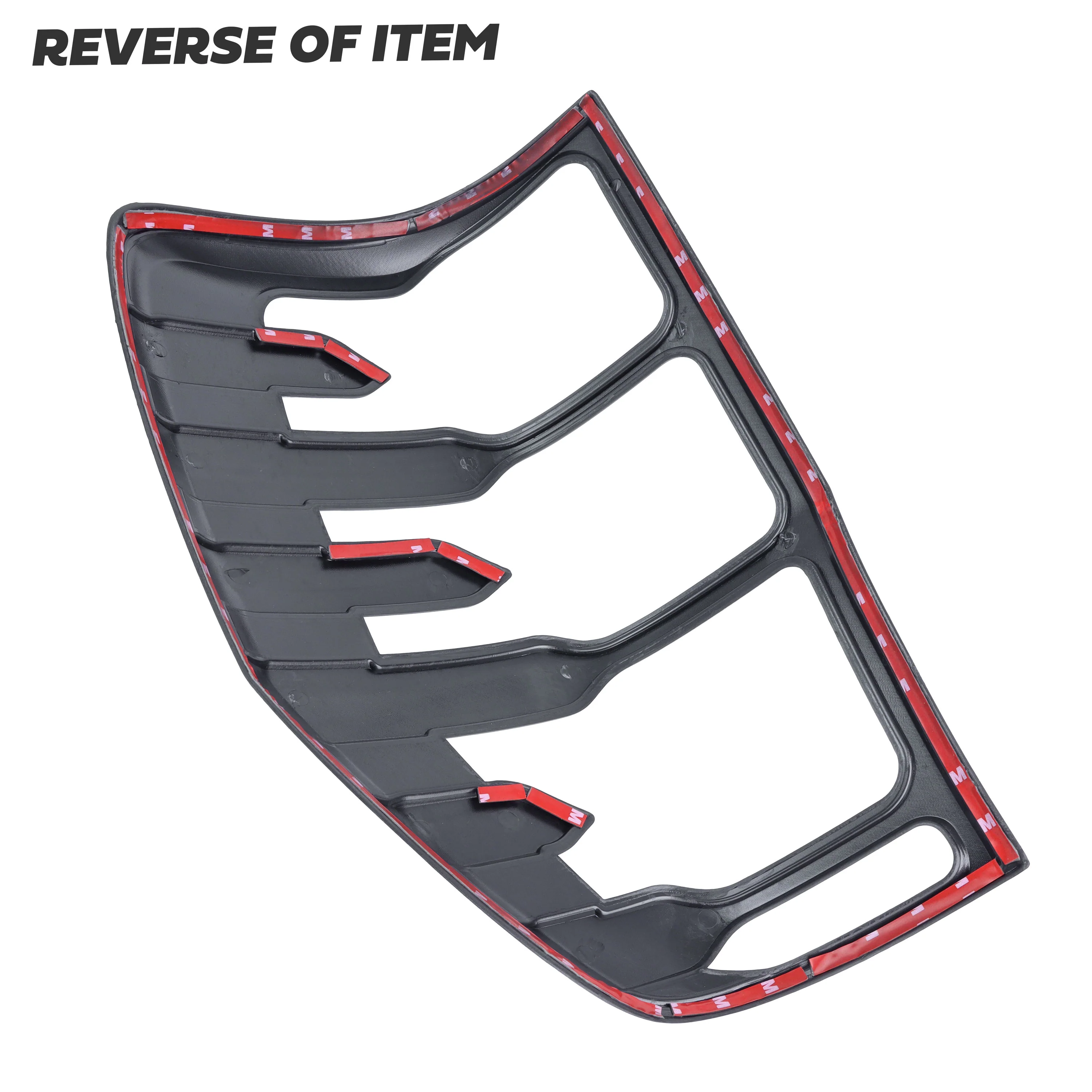 Rear Light Covers - Black - for Ford Ranger 2012-22 - Image 5