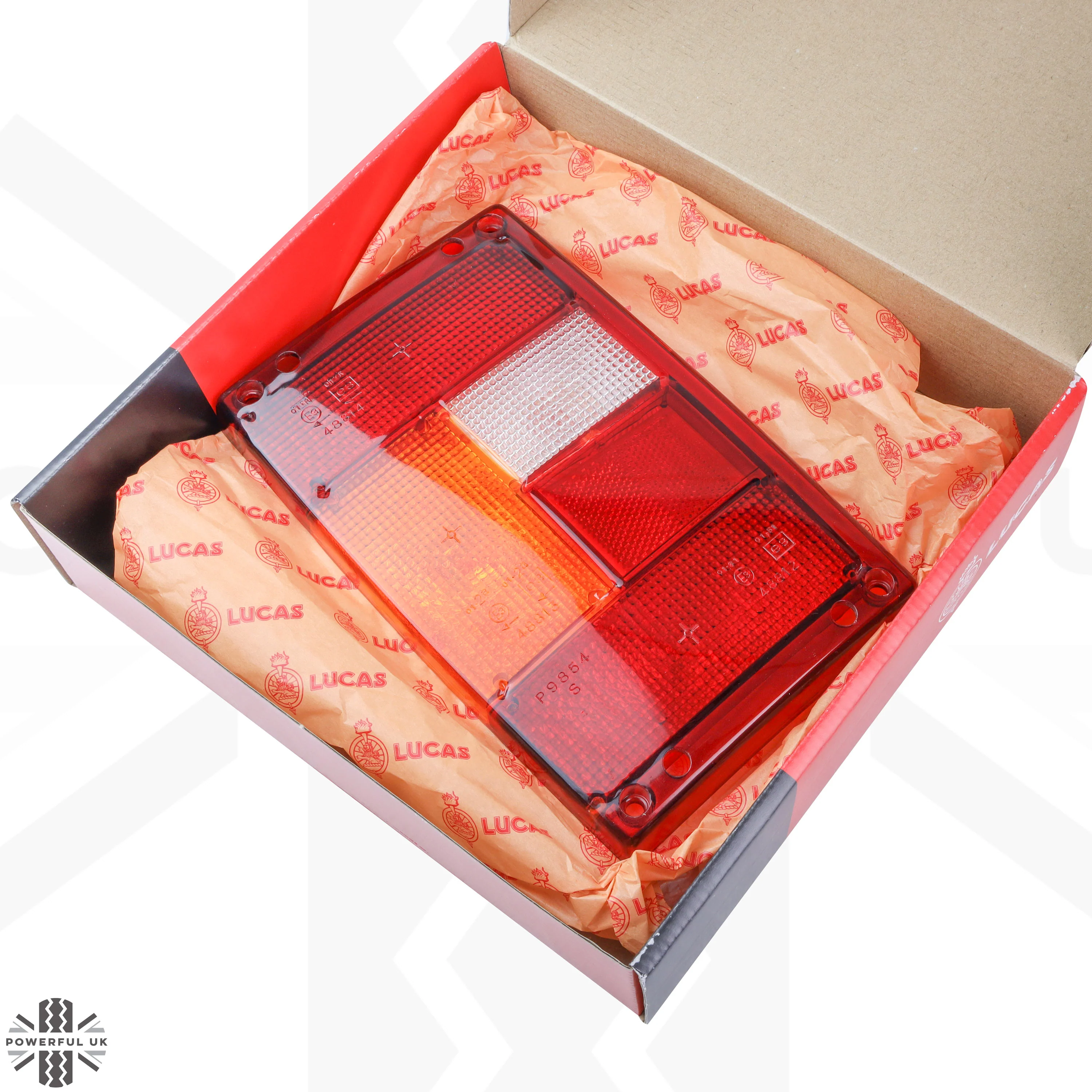 Rear Light Lens for Range Rover Classic - Main Lens - Clear Edge - Left Side - Image 5