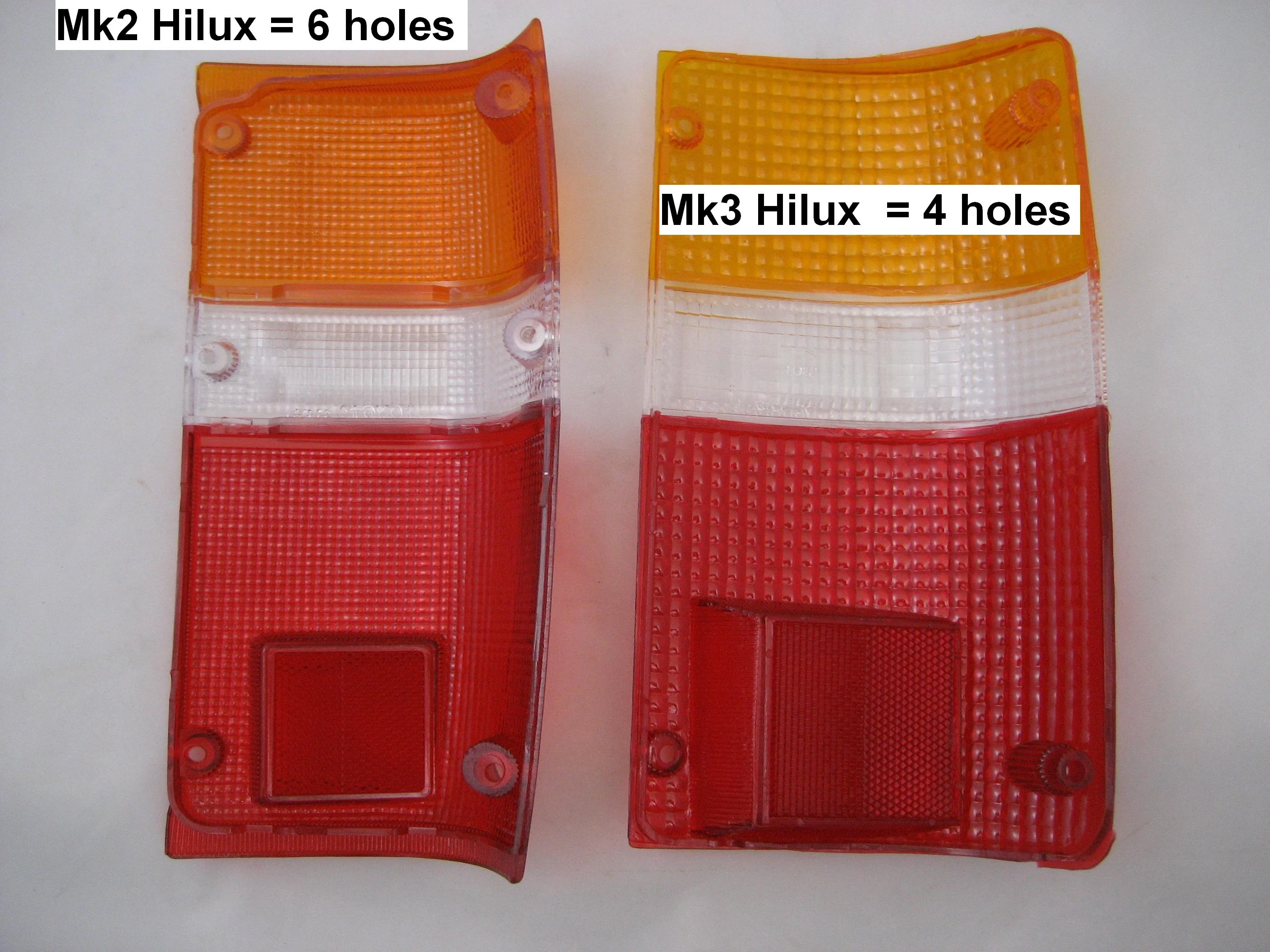 Rear Light Lens - RH - for Toyota Hilux Mk3 - Image 3