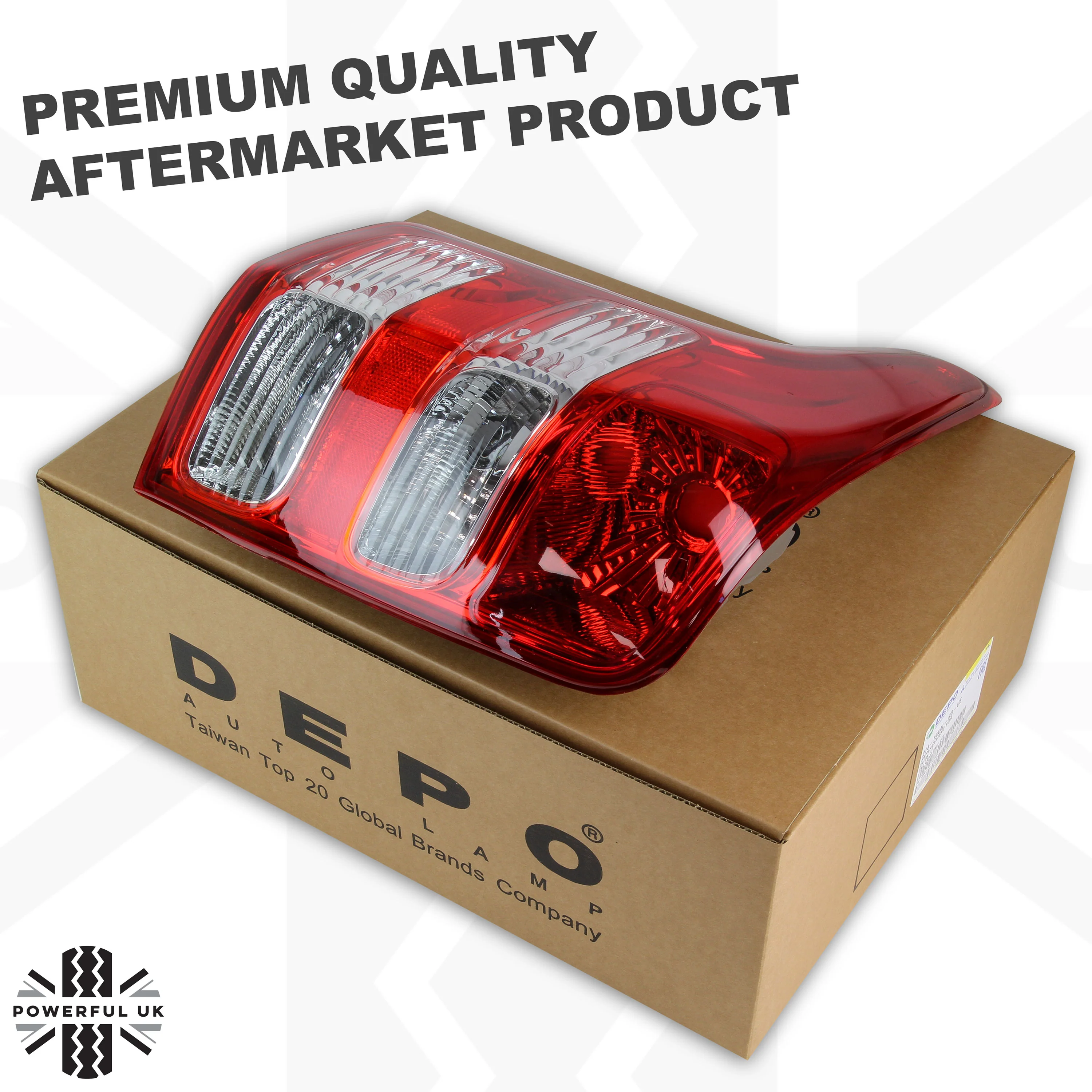 Rear Light - LH - (With E Mark) for Mitsubishi L200 2016+ - Image 3