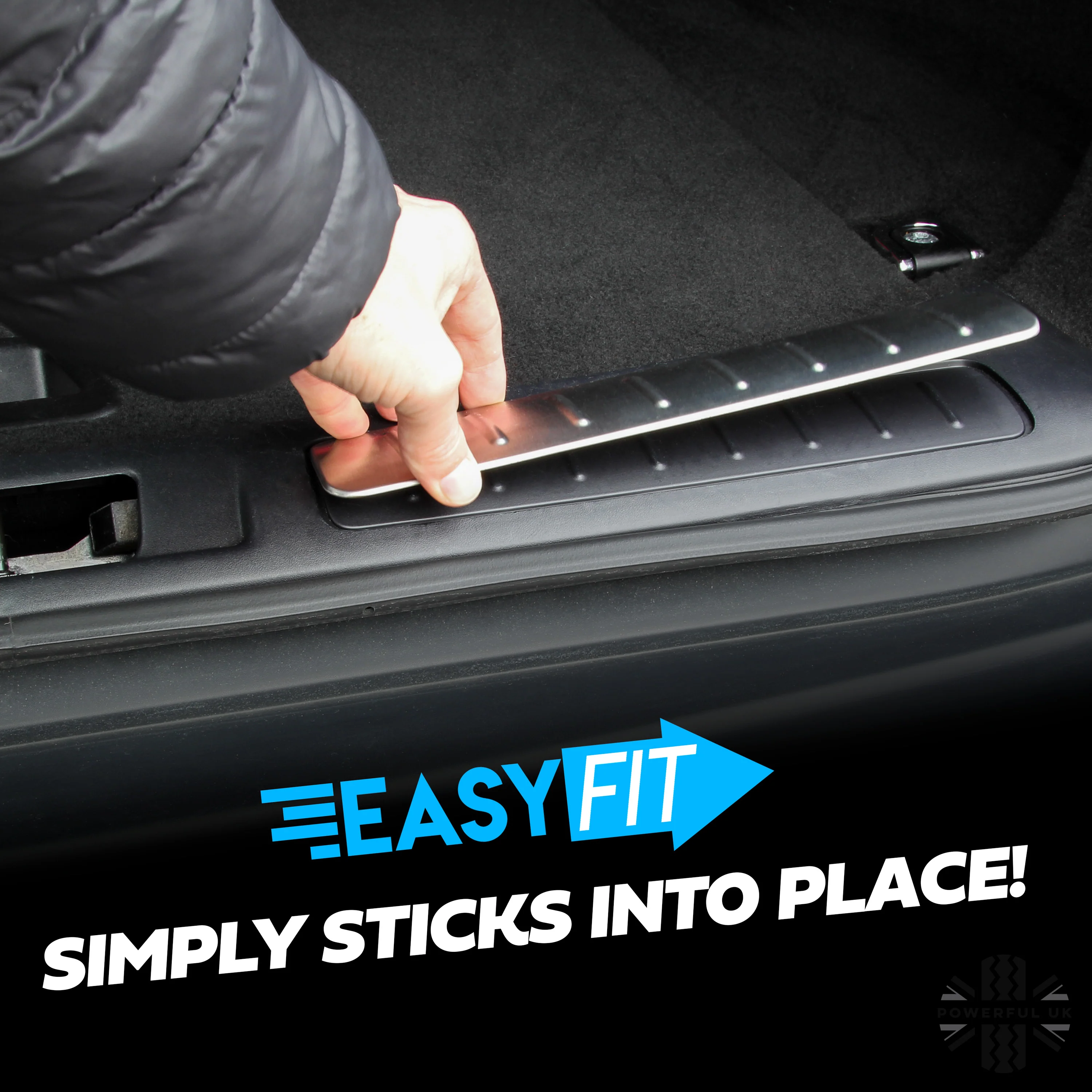Rear Loadspace Finisher Upgrade Inserts - Stainless Steel for Range Rover Sport L494 - Image 7