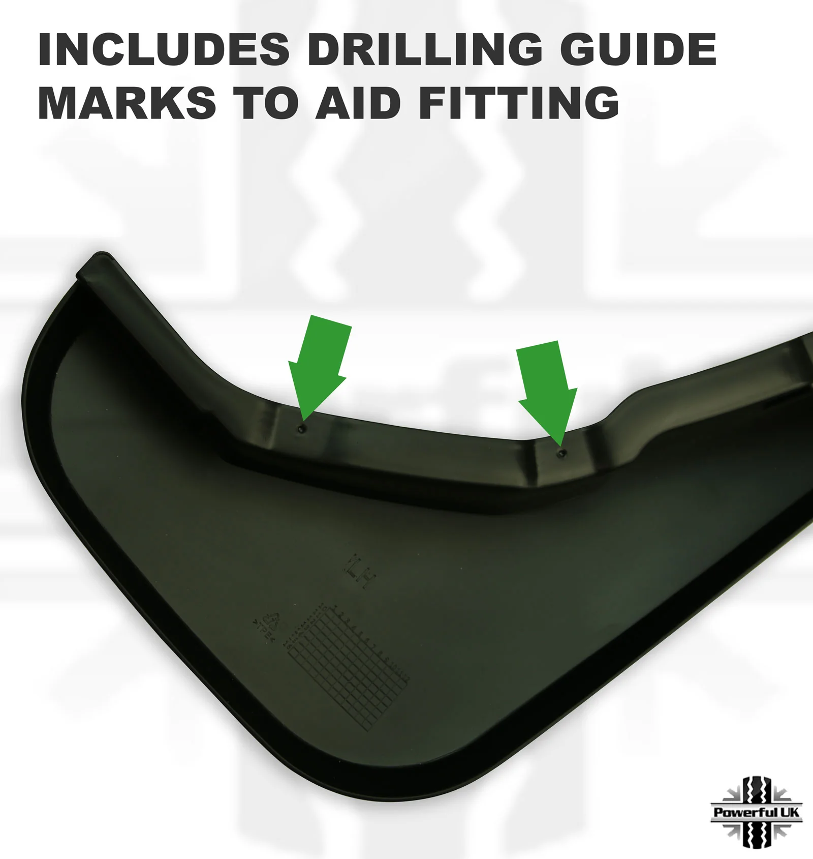 Rear Mudflaps for Range Rover L322 "Exterior Design Pack" - (Pair) - Image 4