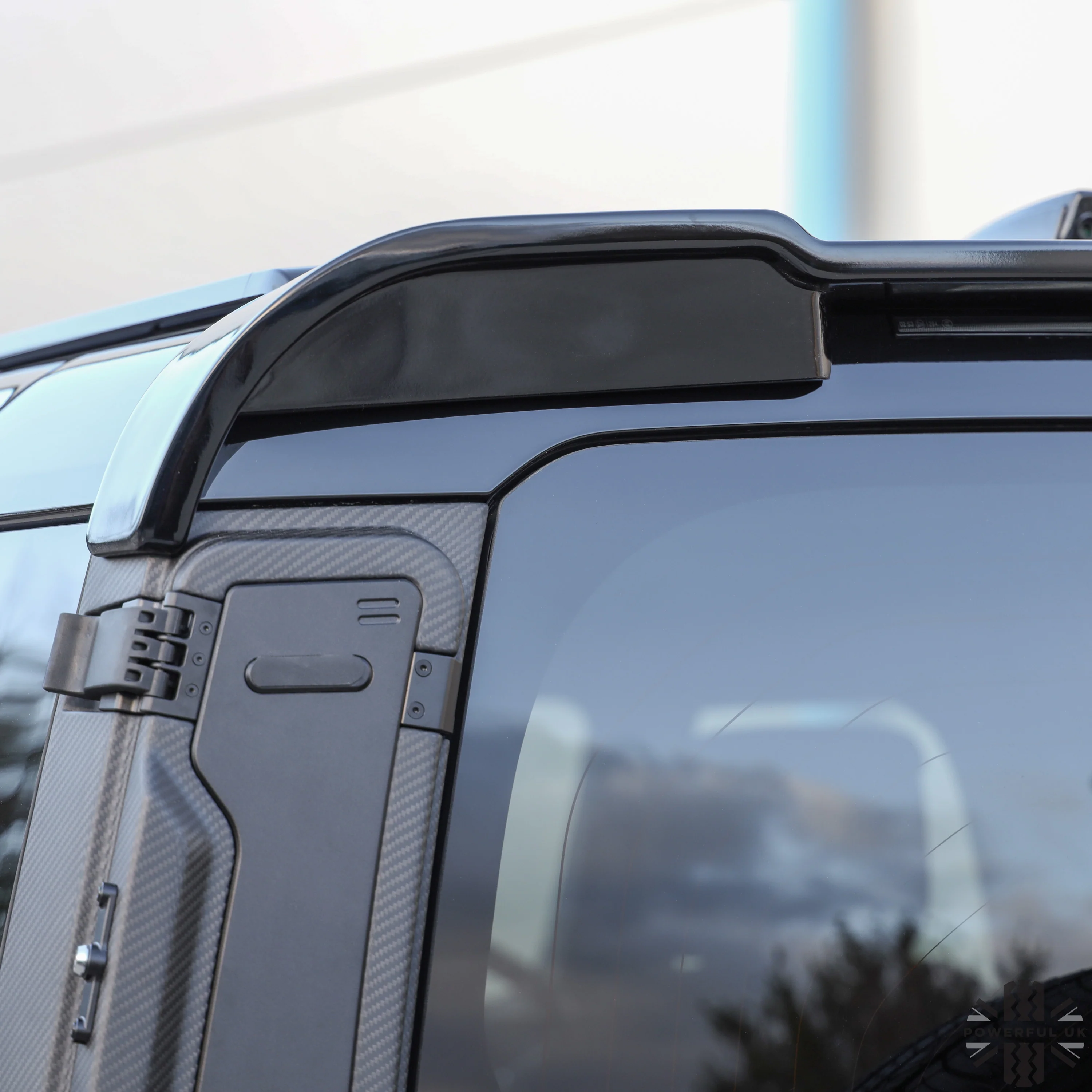 Rear Spoiler for Land Rover Defender L663 - PFUK Design - Unpainted - Image 6