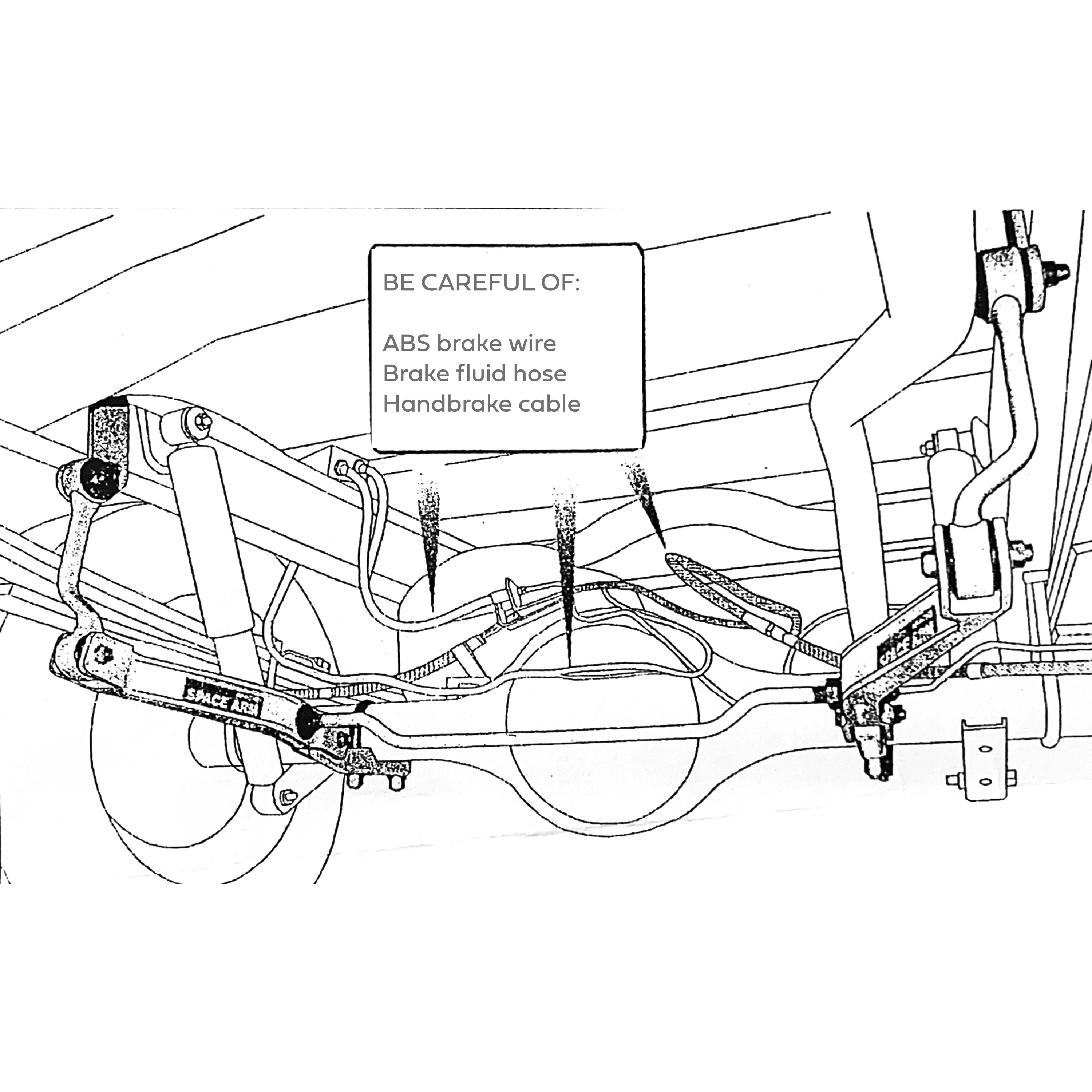 Rear Stabiliser Space Arm for Ford Ranger 2012-21 - Image 3