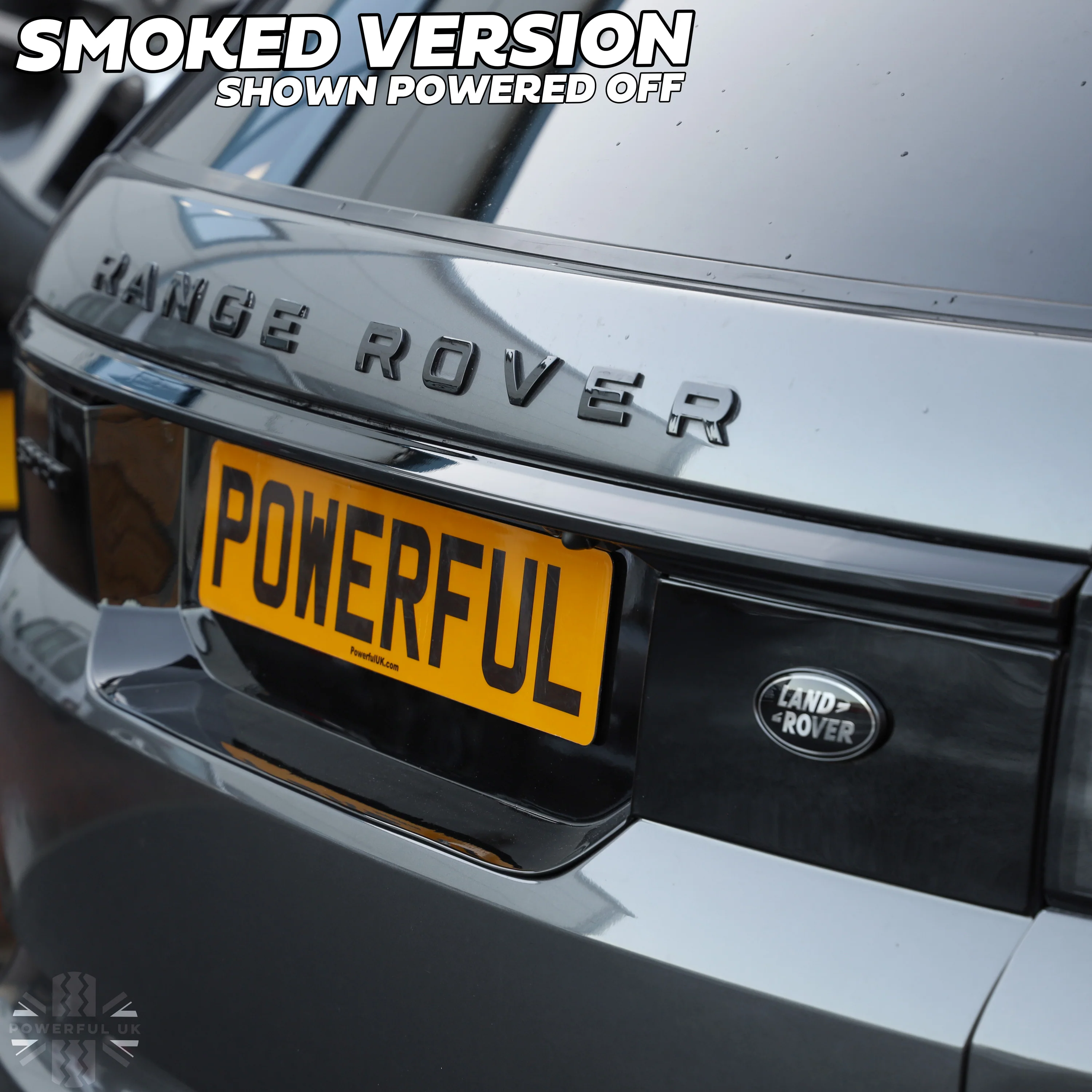 Rear Tailgate LED Lightbar for Range Rover Sport L494 WITHOUT reverse camera - SMOKED Lens - Image 3