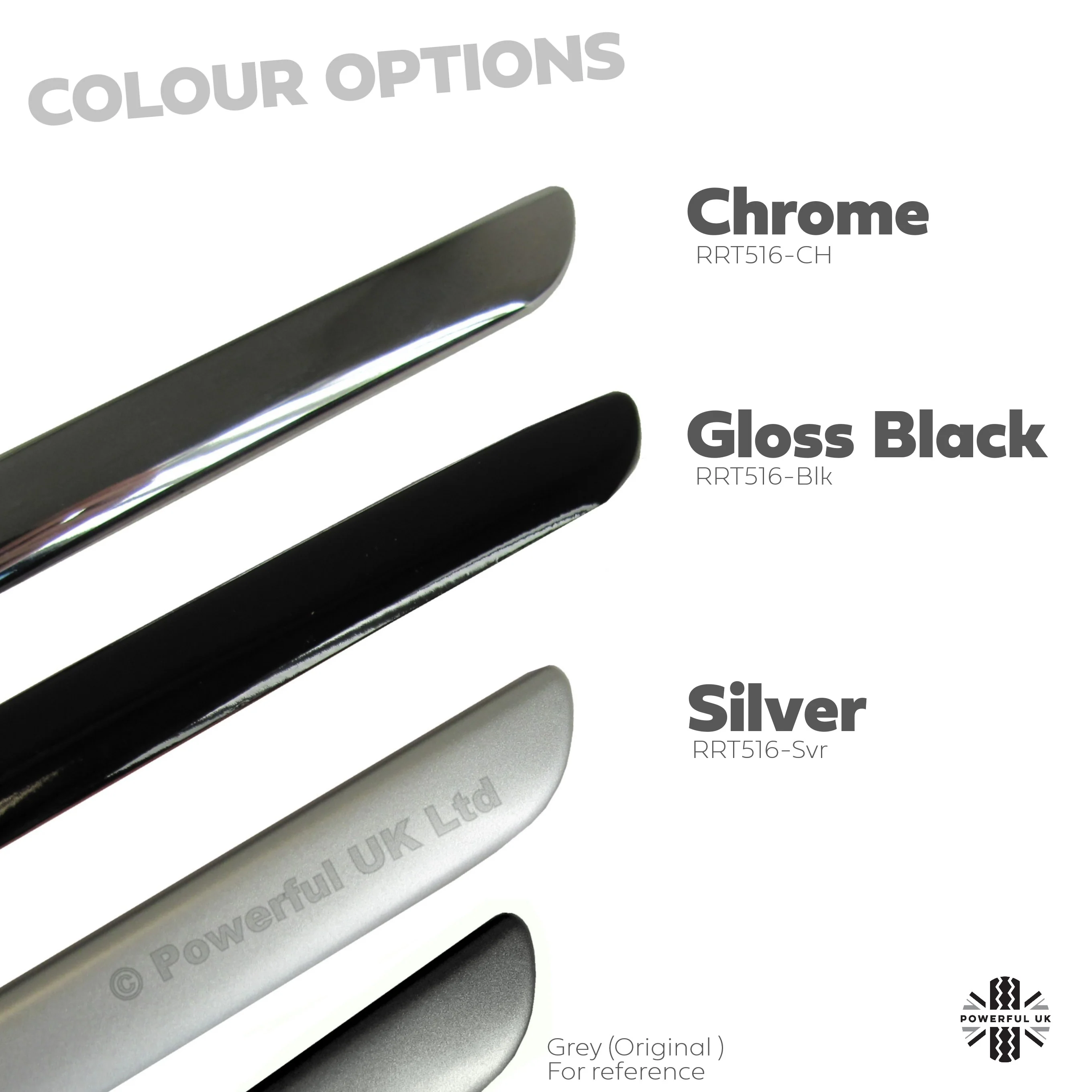 Rear Tailgate Trim Strip - Titan Silver for Range Rover L322 - Image 4
