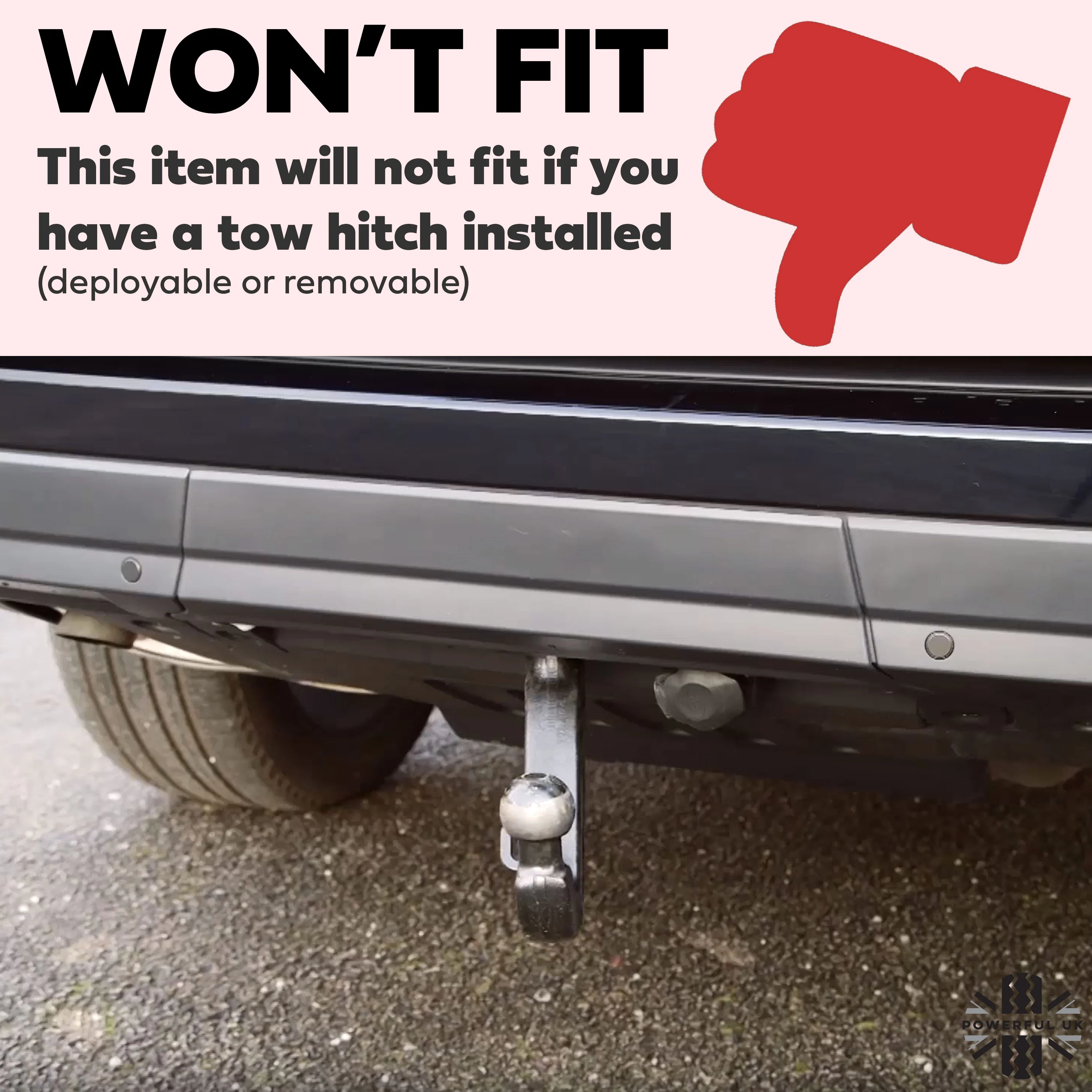 Rear Tow Eye Cover for Range Rover L405 - Genuine - Image 7