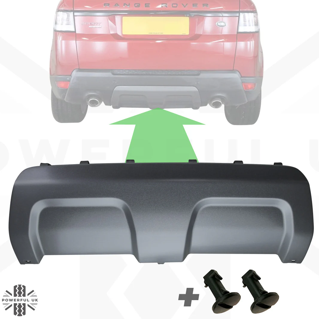 Rear Tow Eye Cover for Range Rover Sport L494 (2014-17) - Genuine - Grey